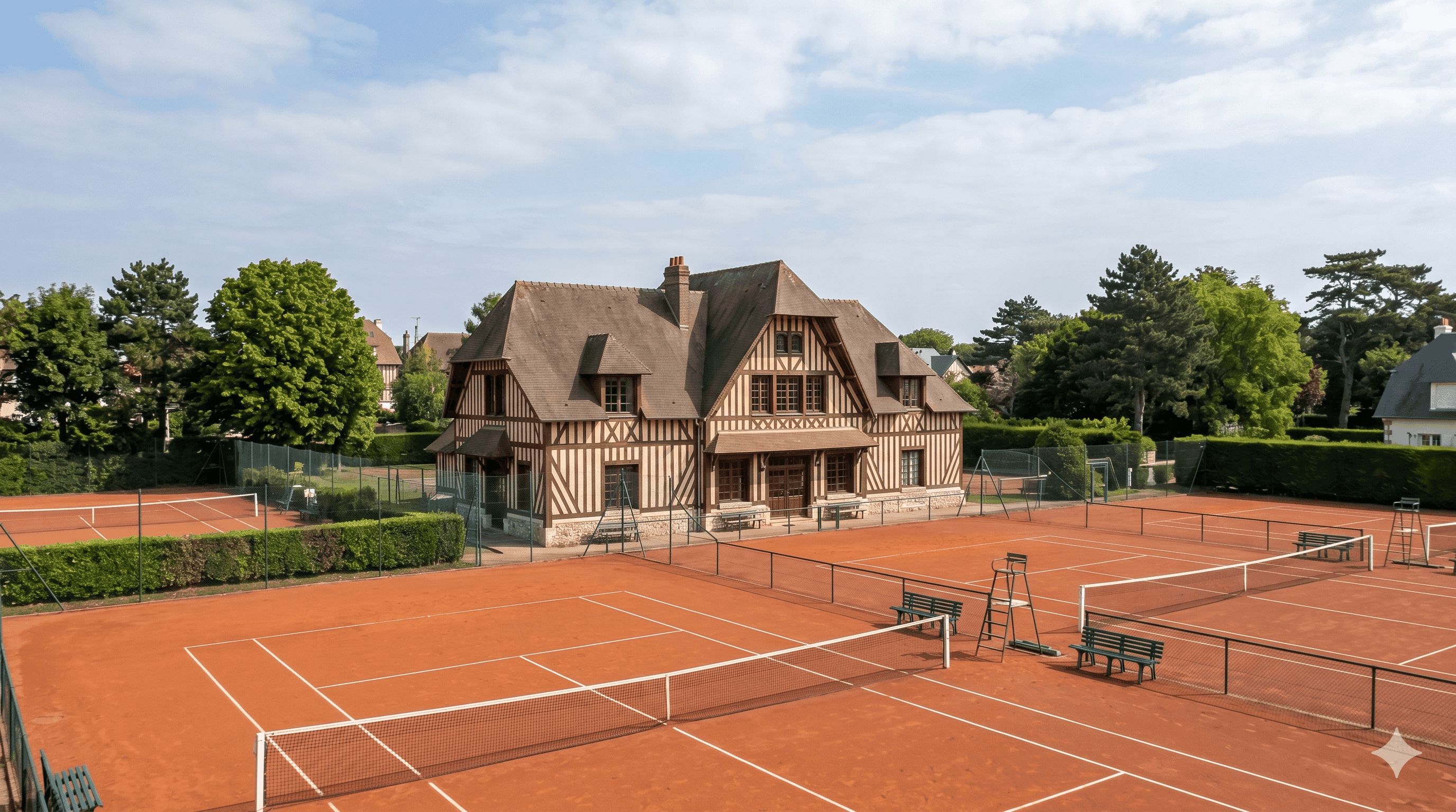 Garden-Tennis de Cabourg