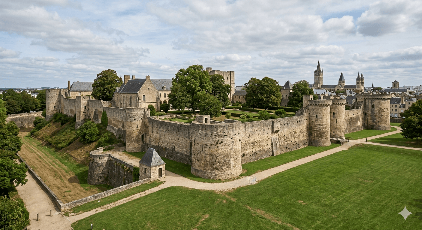 Le château de Caen