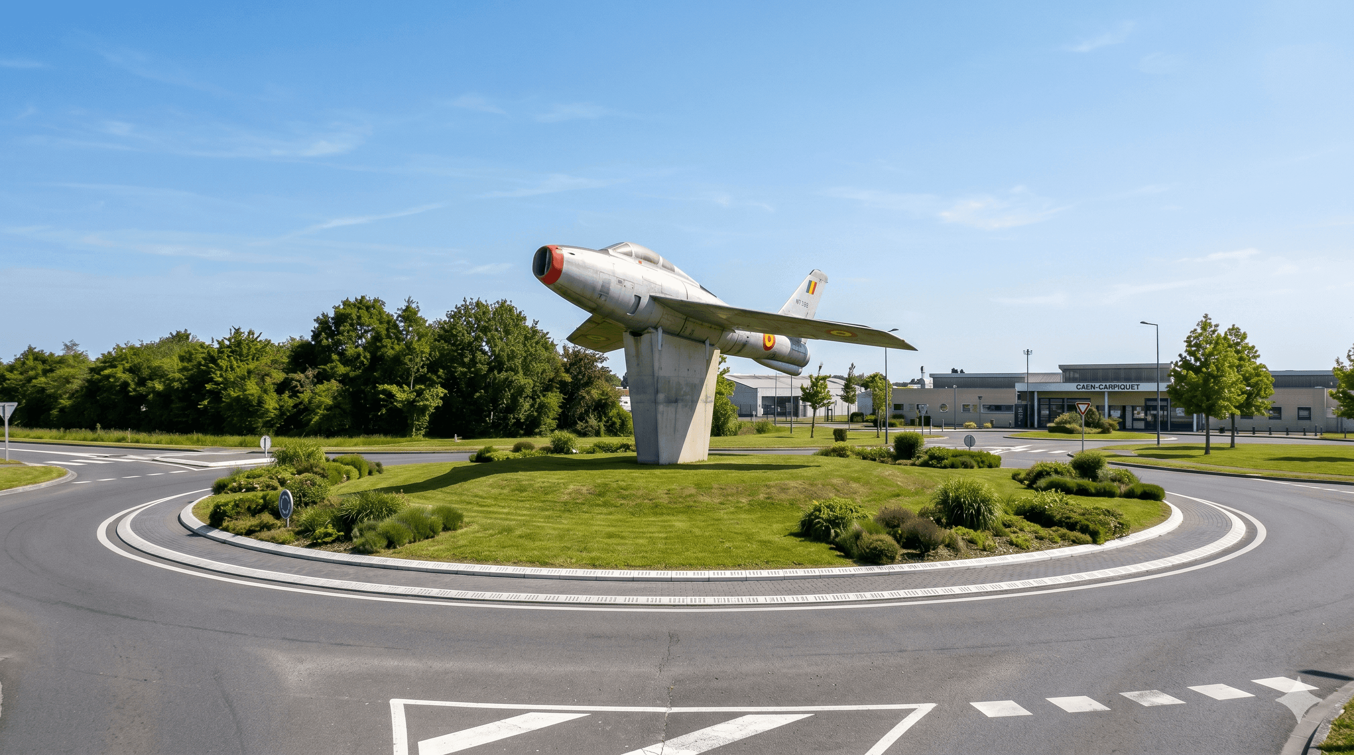 Rond-point de l'avion Carpiquet