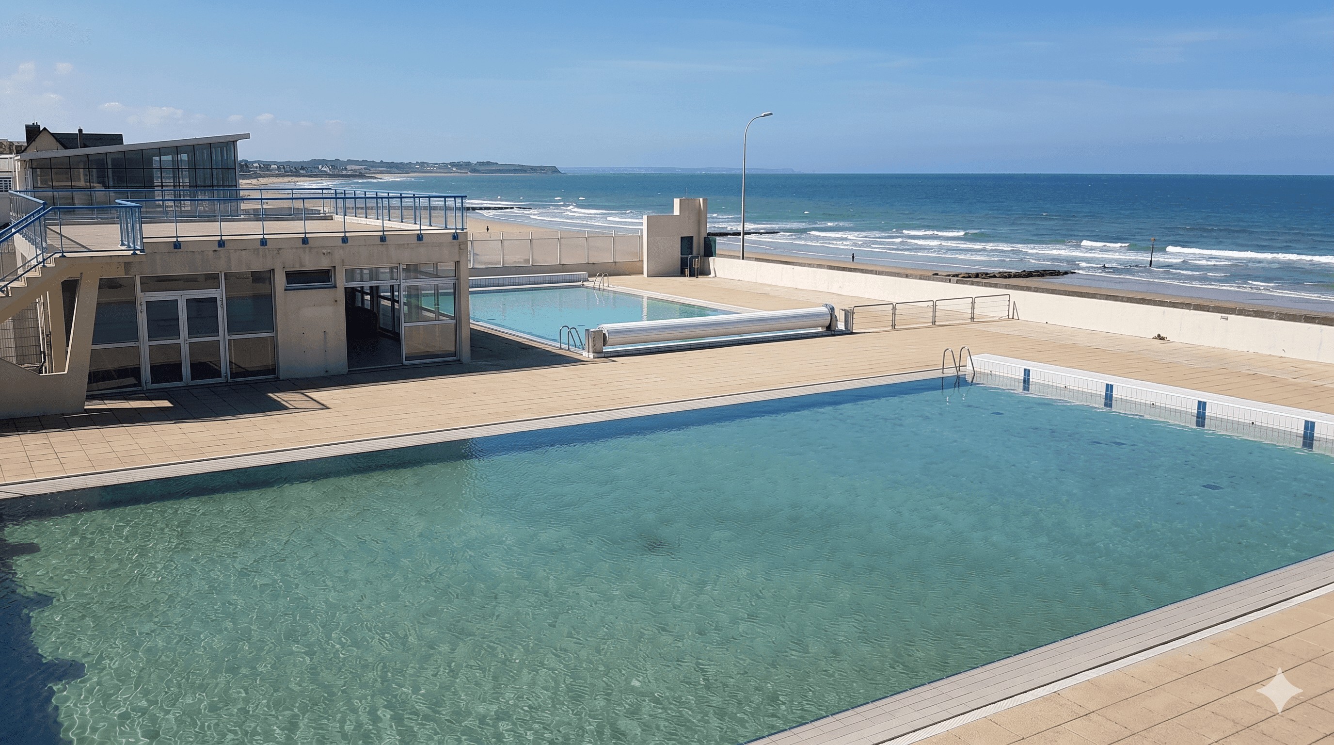 Piscine de mer de Courseulles