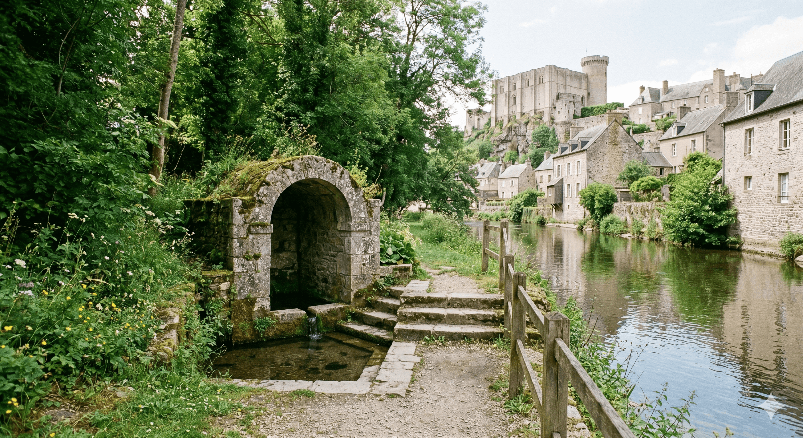 Fontaine d'Arlette à Falaise