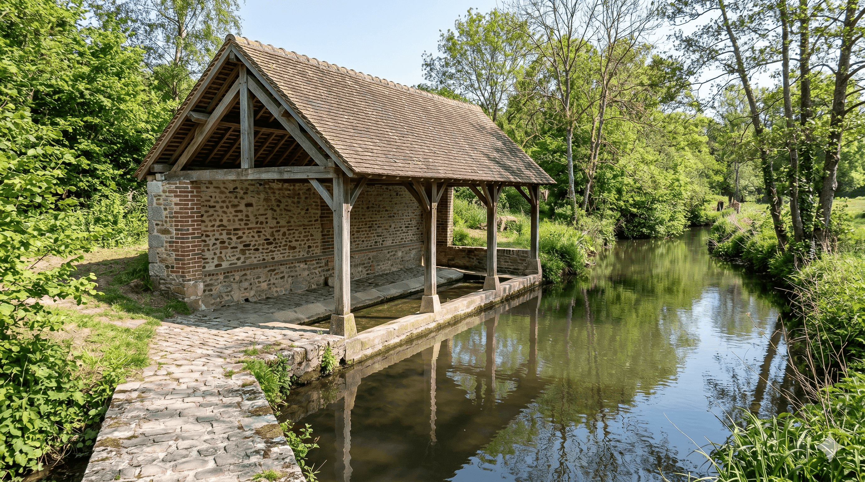 Lavoir sur la Tortonne
