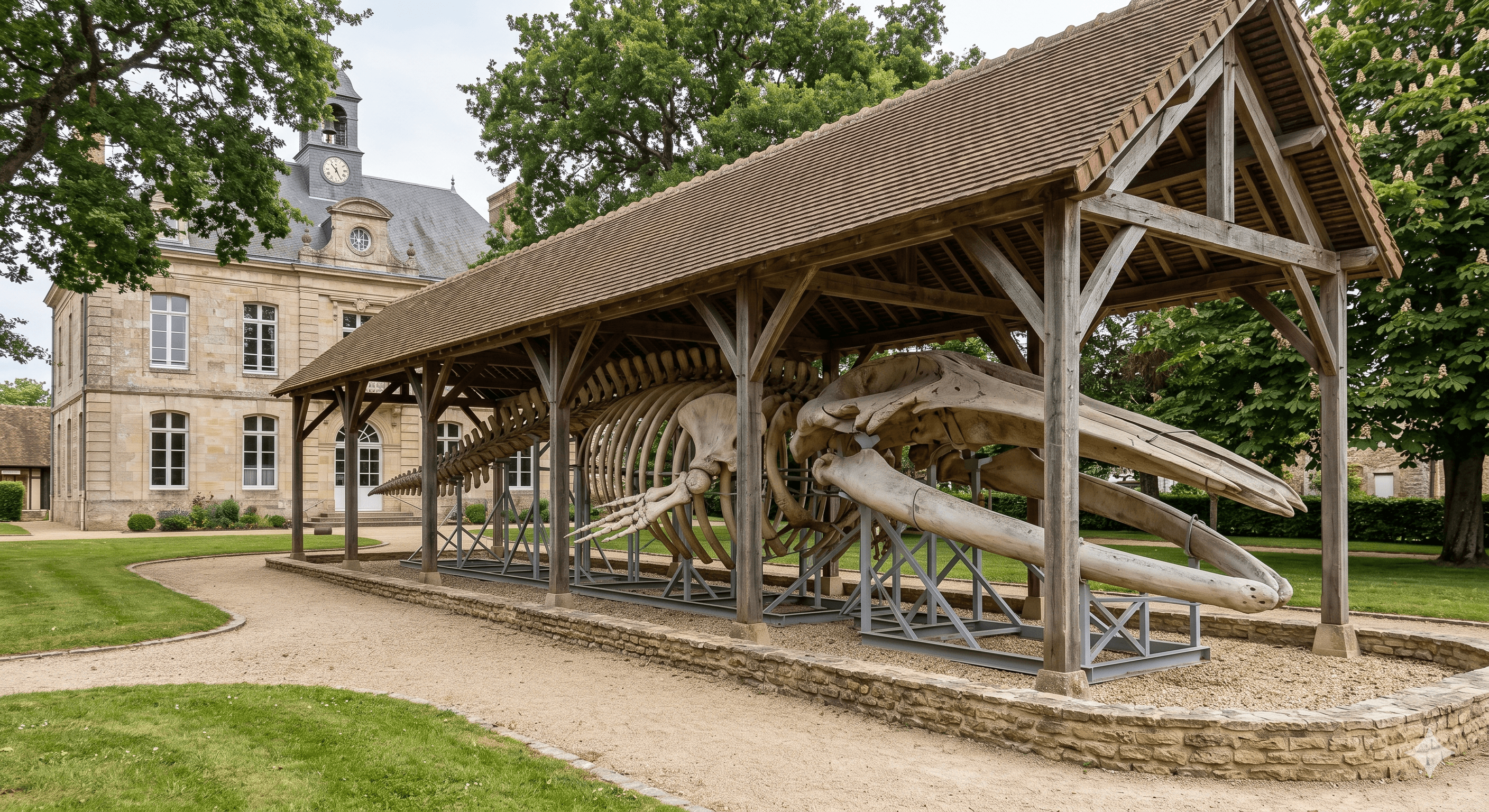 Squelette de la baleine de Luc-sur-Mer