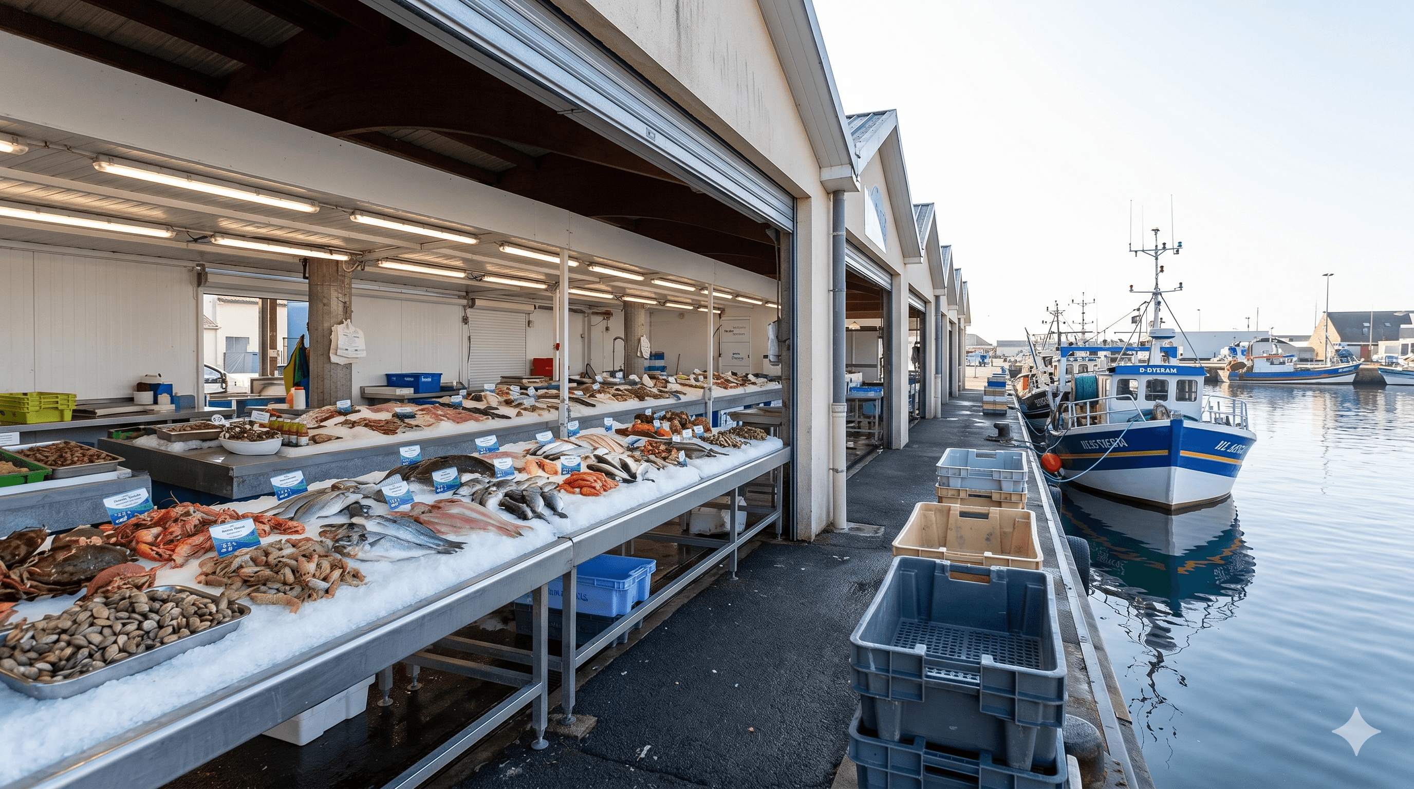 Halle aux poissons de Ouistreham
