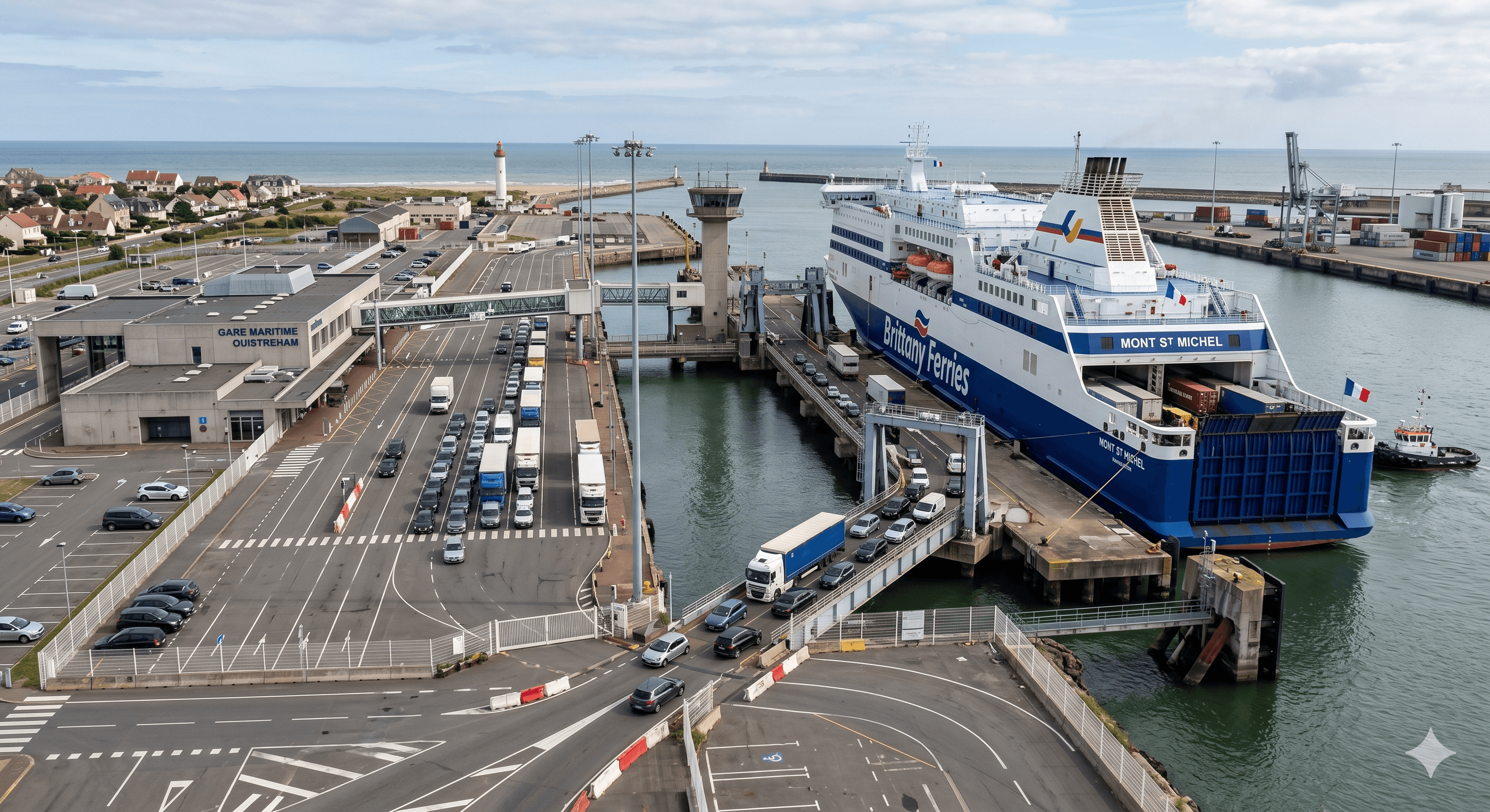 Terminal ferry de Ouistreham
