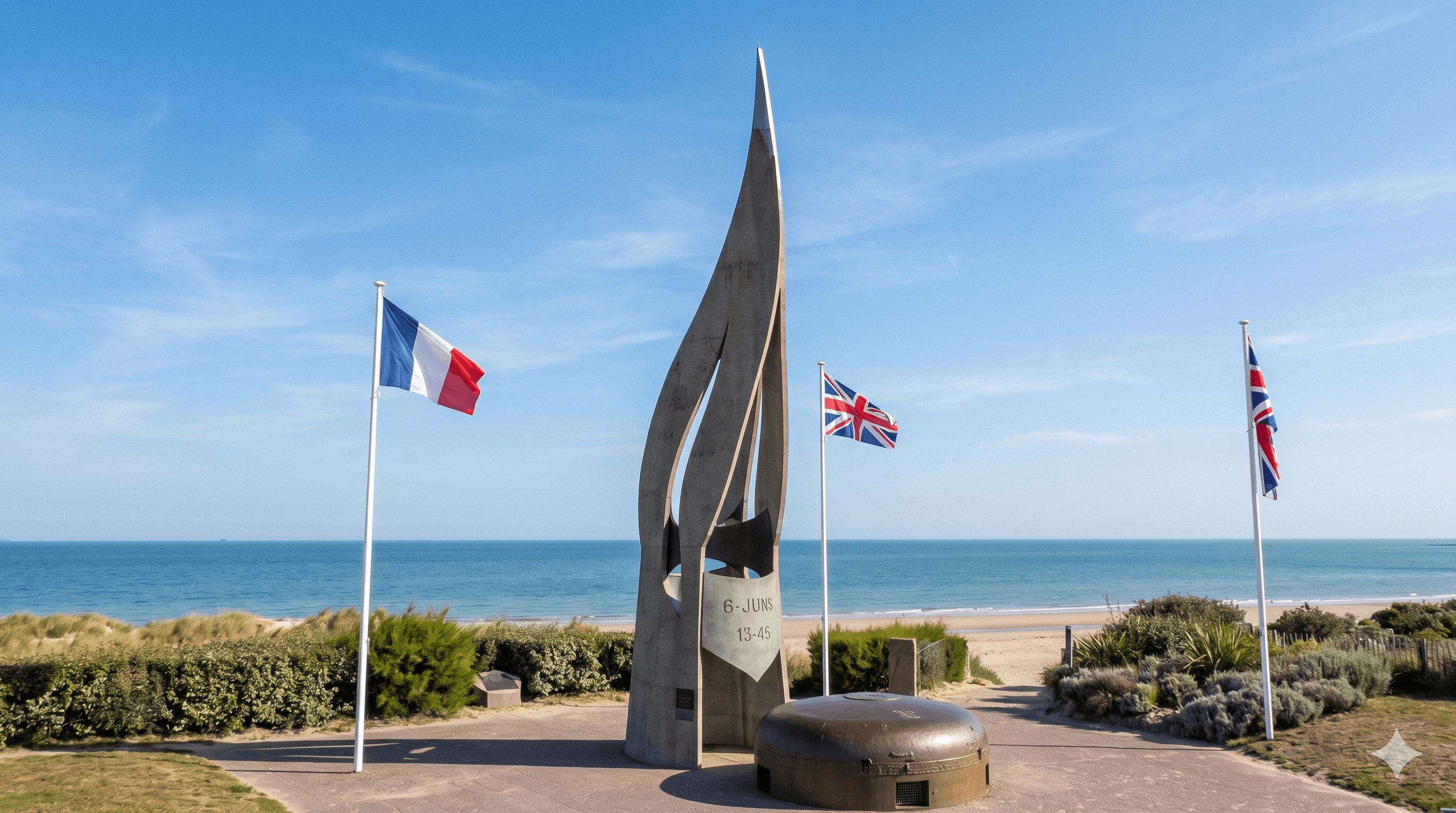Monument Flamme Ouistreham