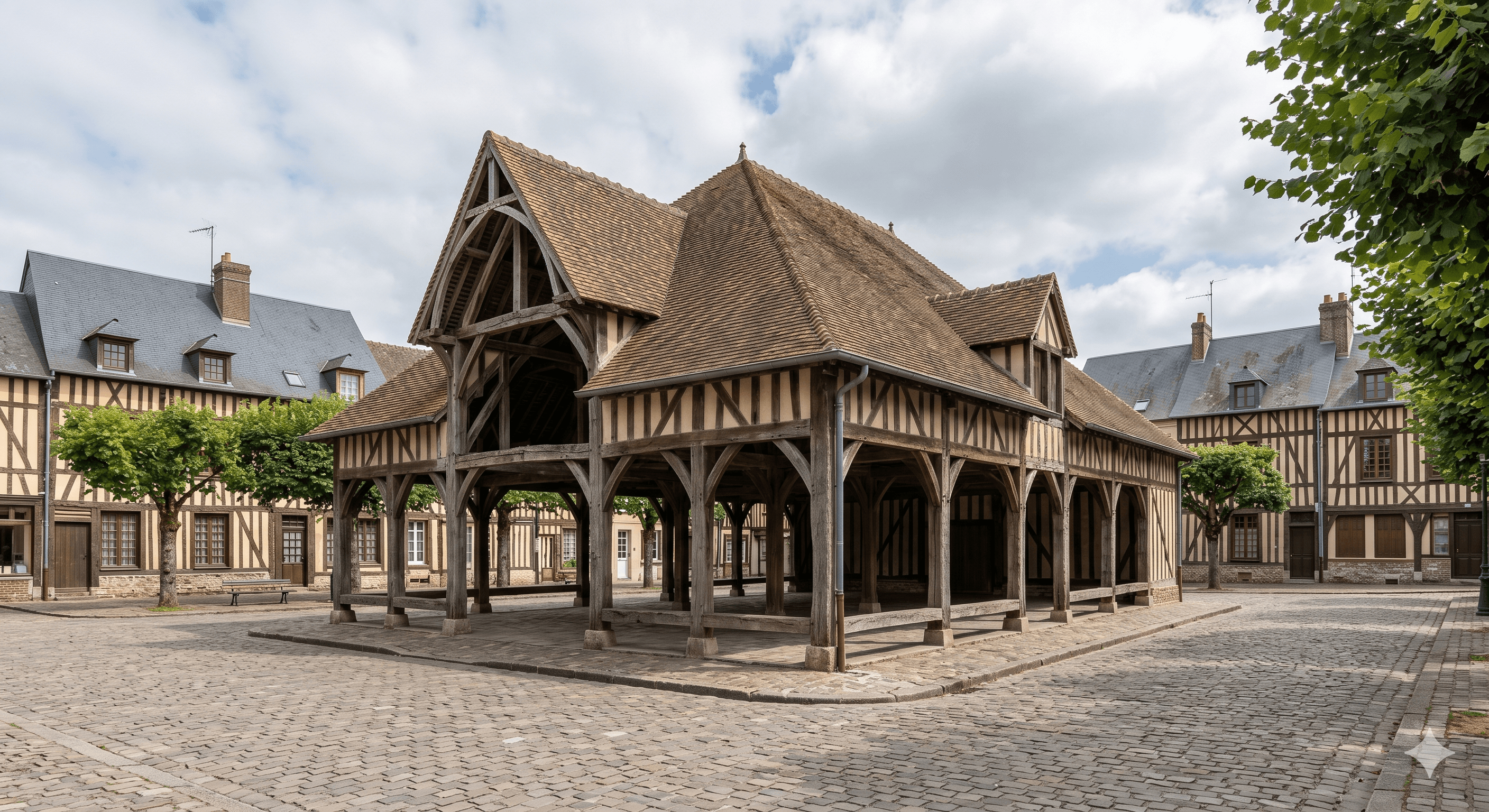 Halle du marché de Pont-l'Évêque