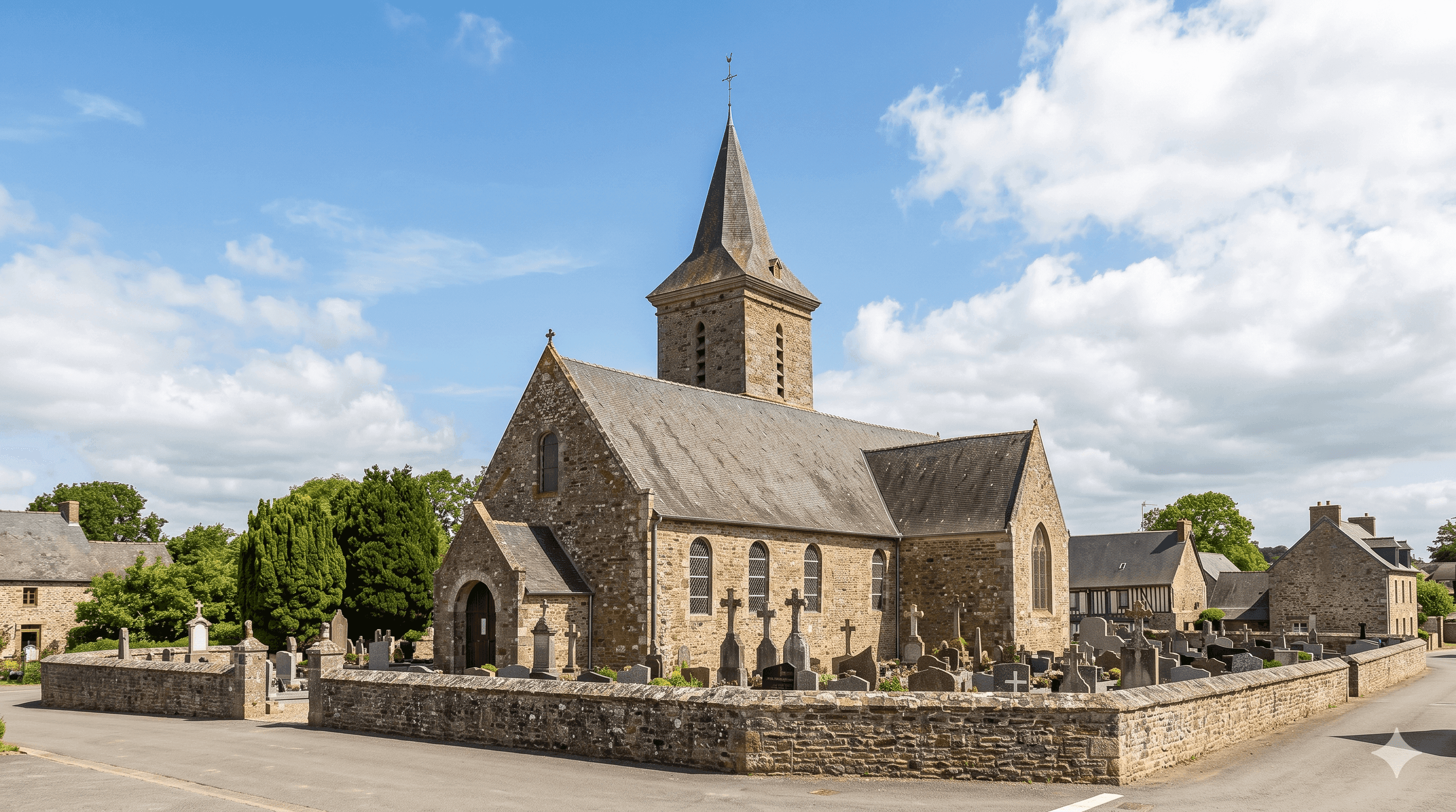 Eglise Saint-Martin de Mesnil-Clinchamps