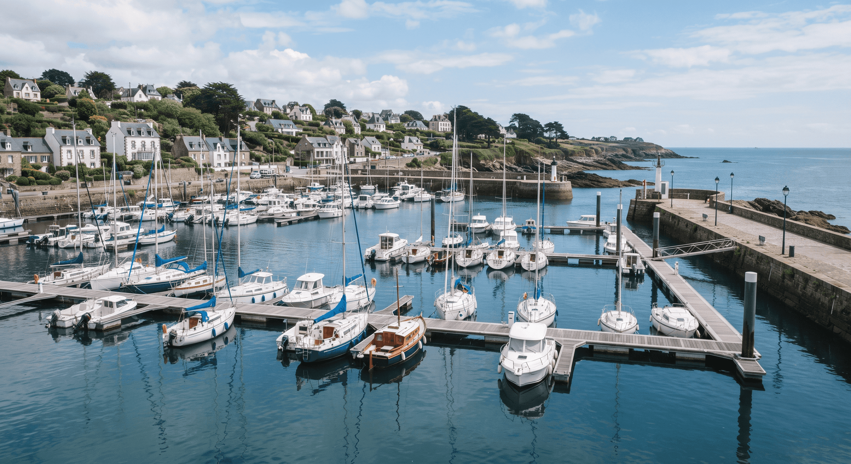 Port de Trozoul à Trébeurden