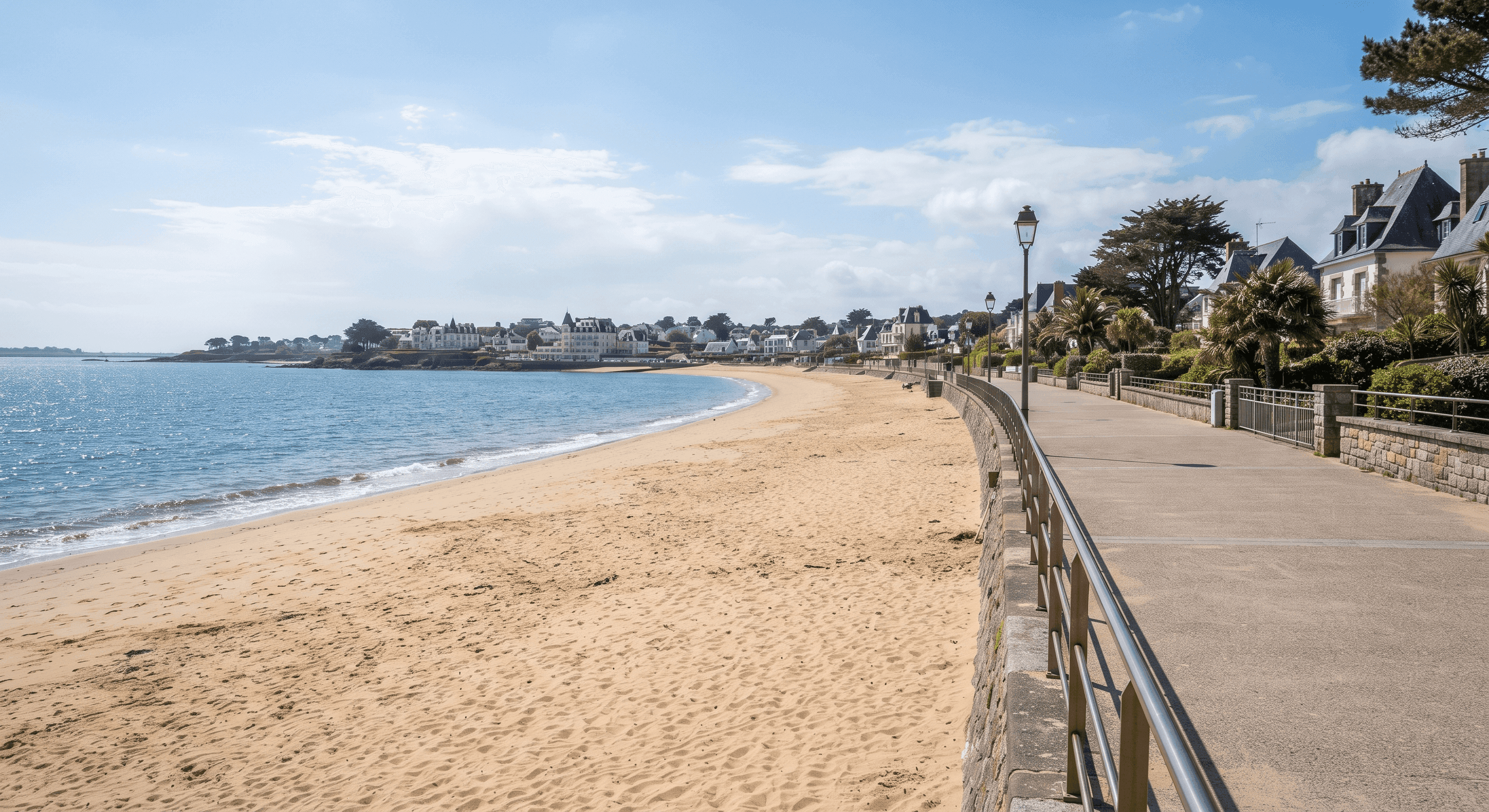 Plage du Trez à Bénodet