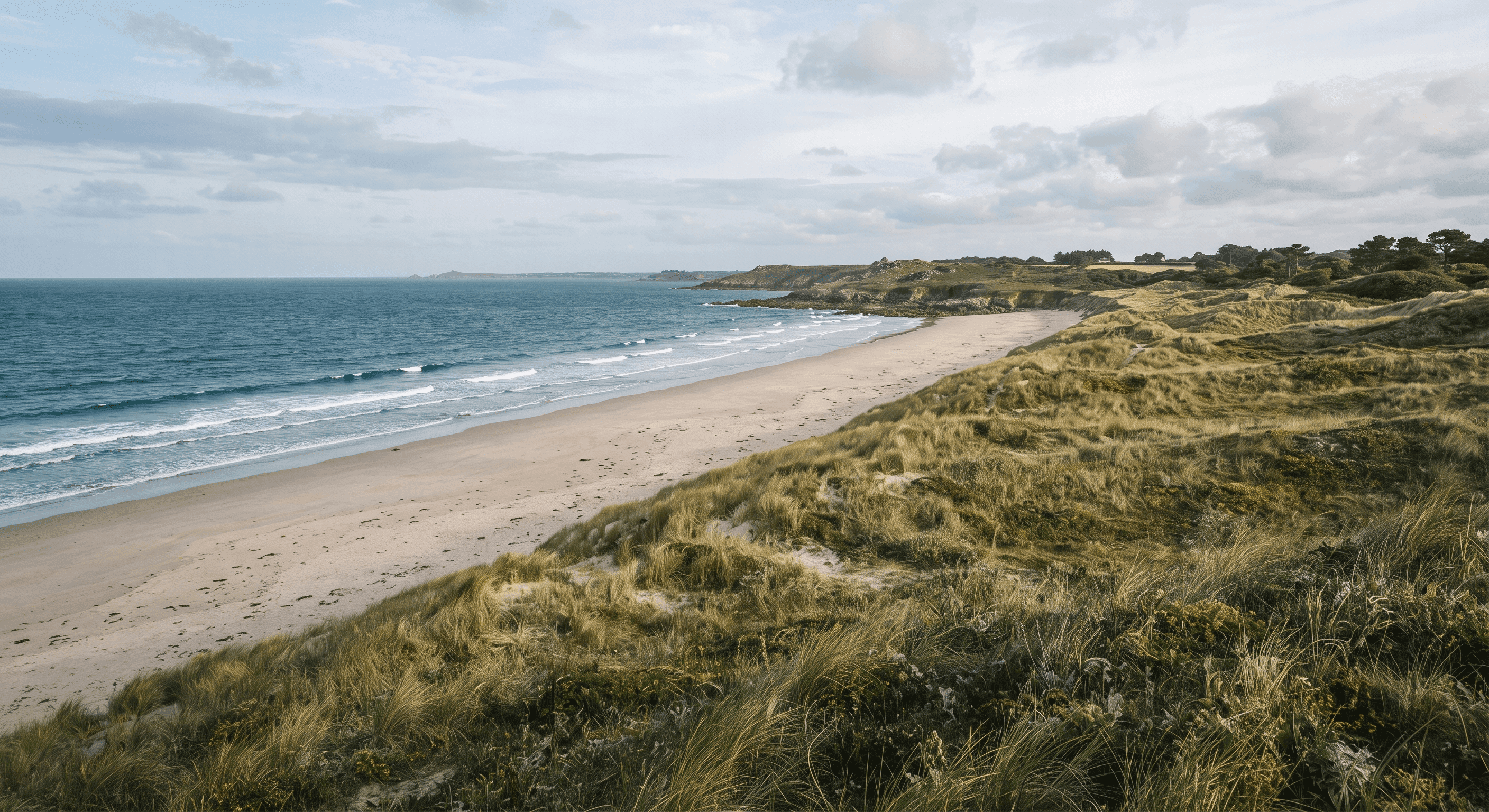 Plage de Kermor à Combrit