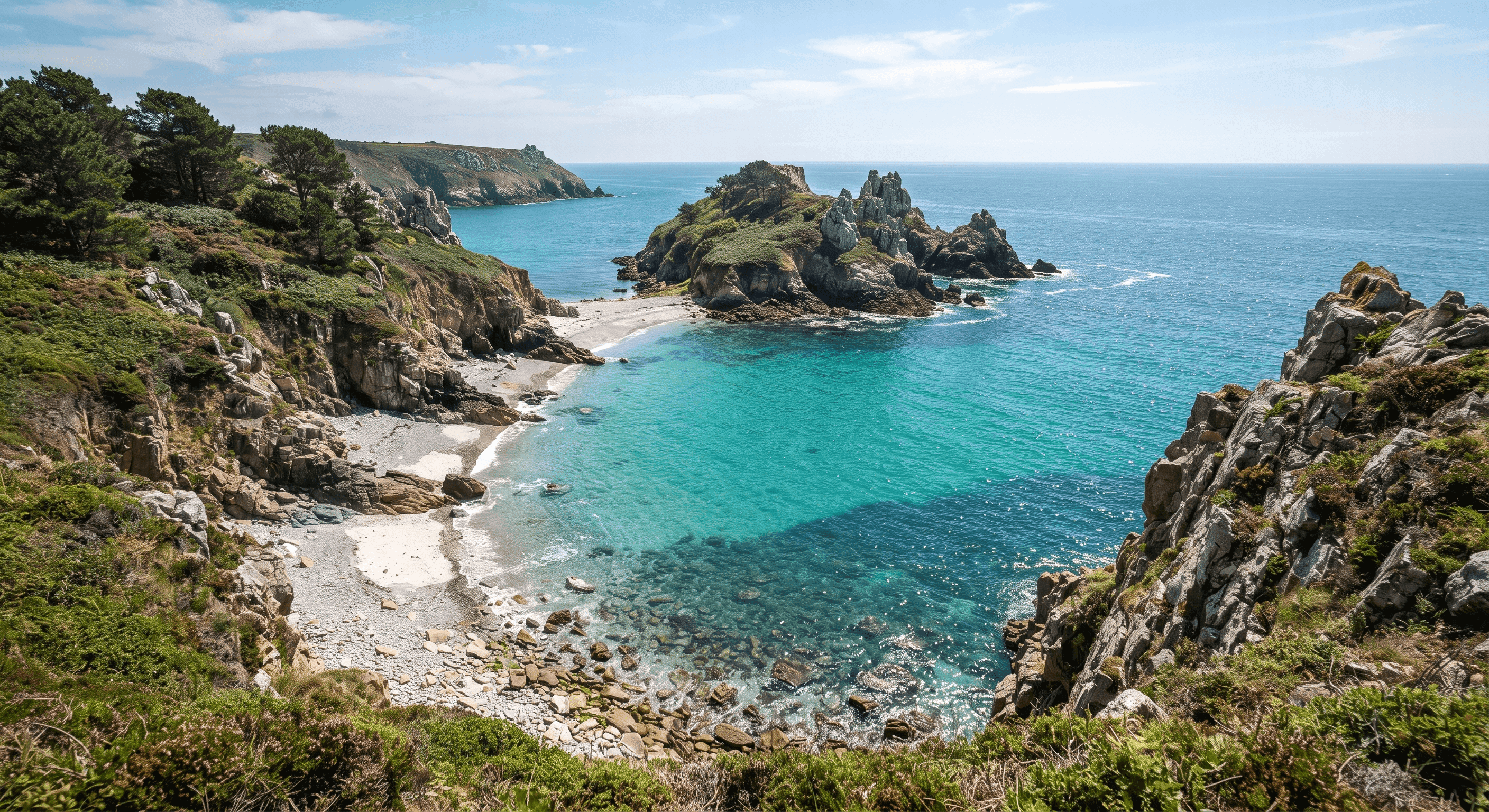 Crique de l'Île Vierge