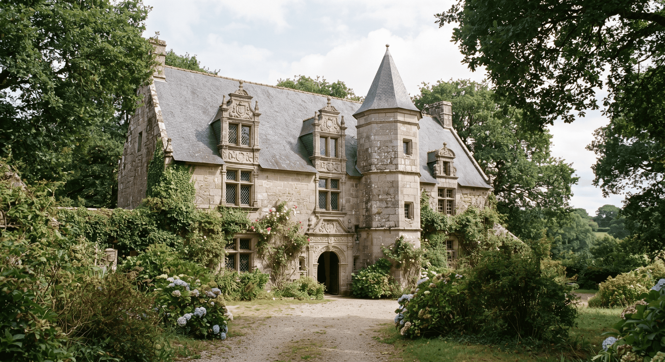 Le manoir de Toulgoat à Loperhet