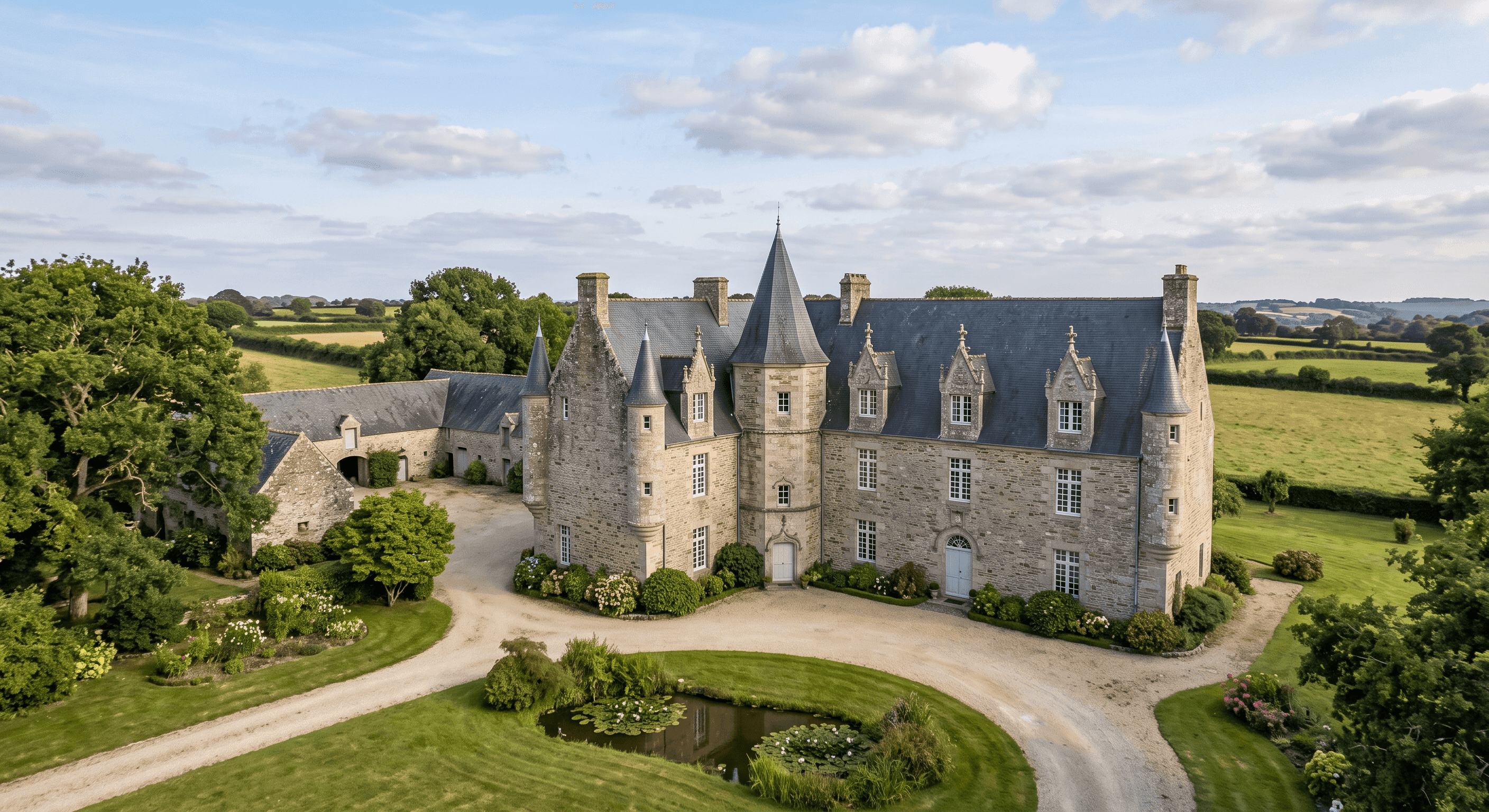 Manoir de Kergoaler à Melgven
