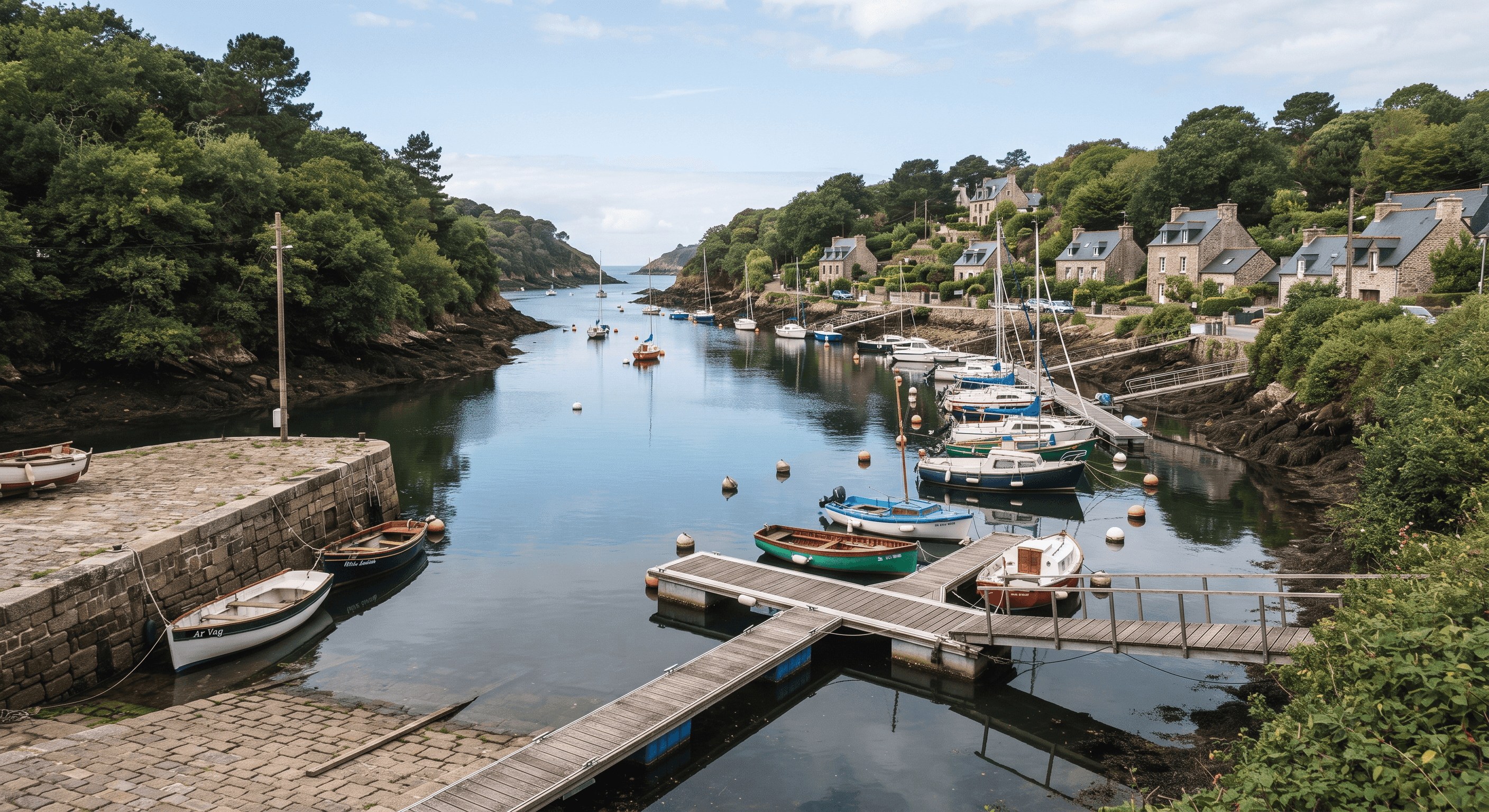 Le port de Merrien
