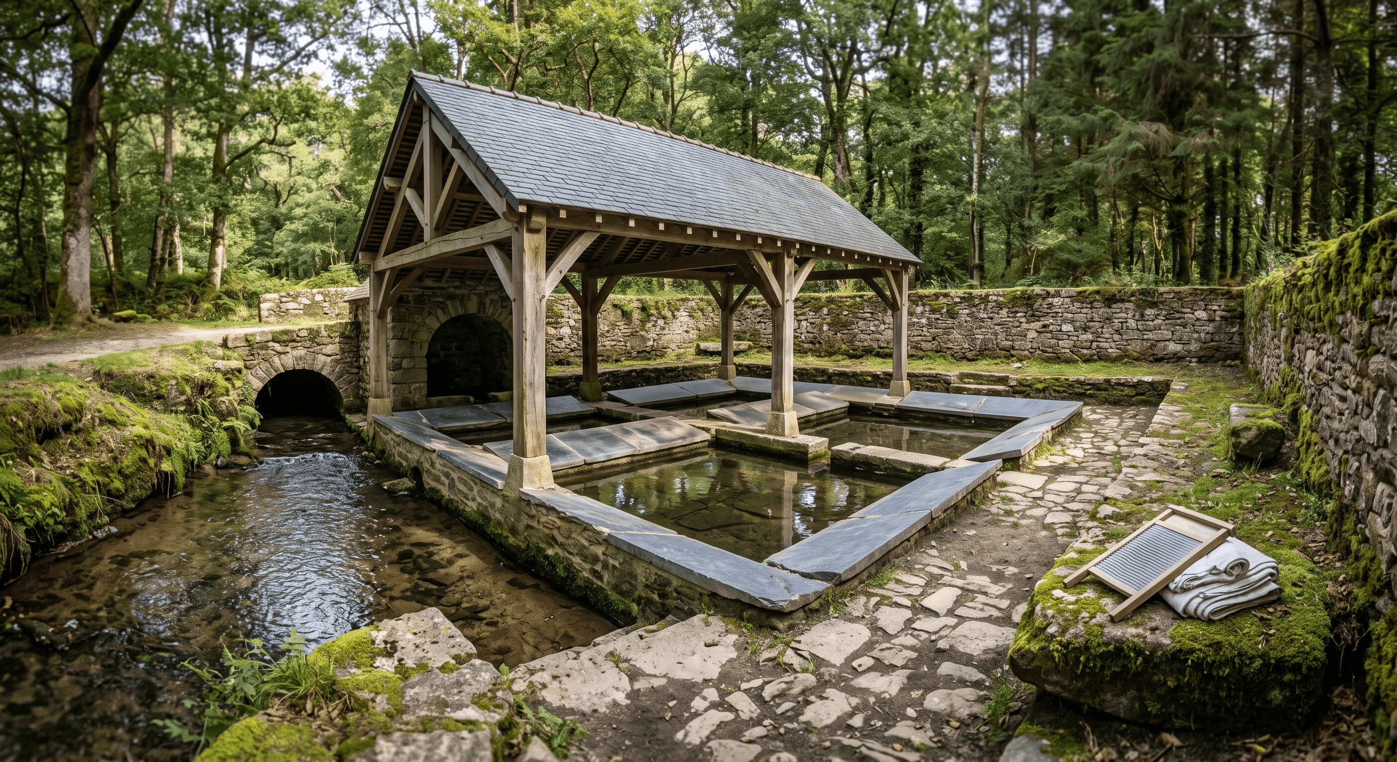 Le lavoir de Ster Glanvez