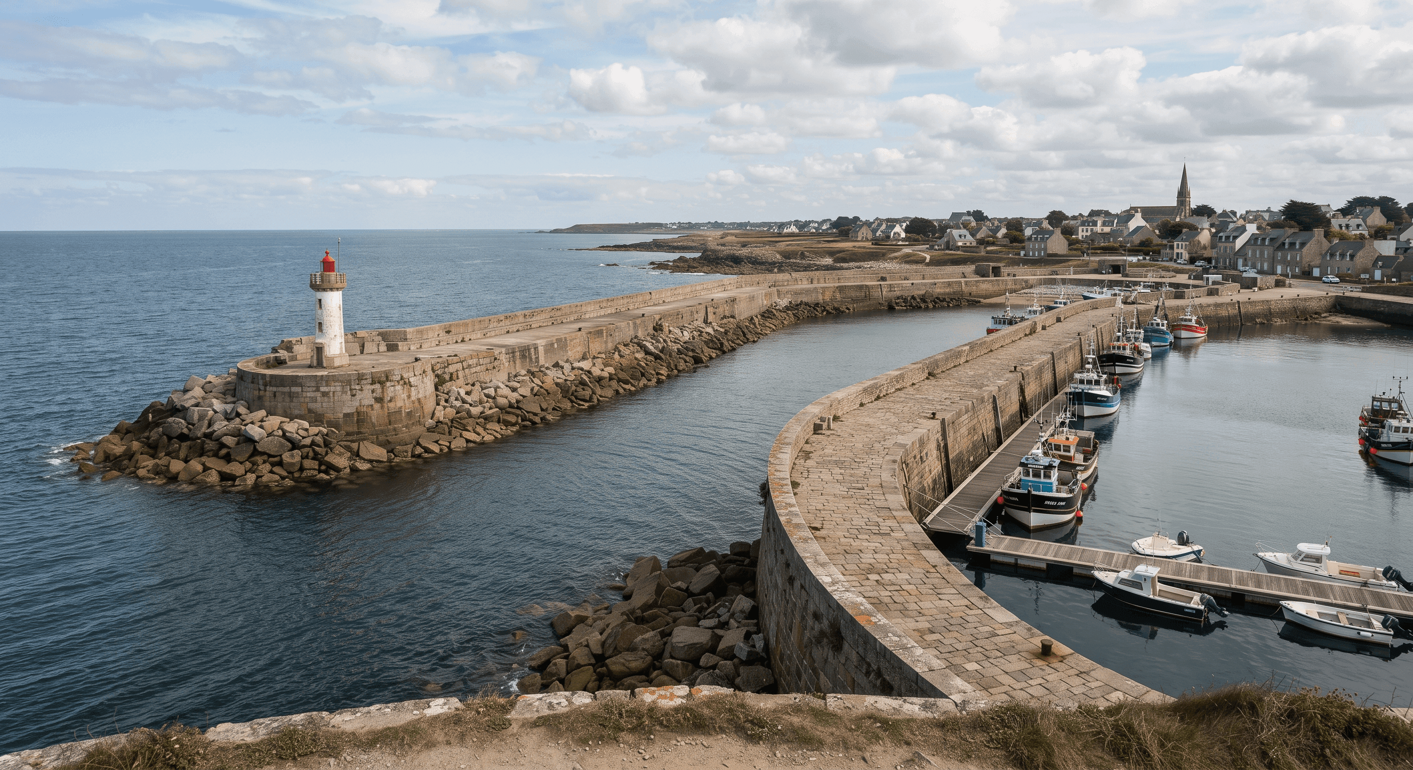 Digue de Portsall