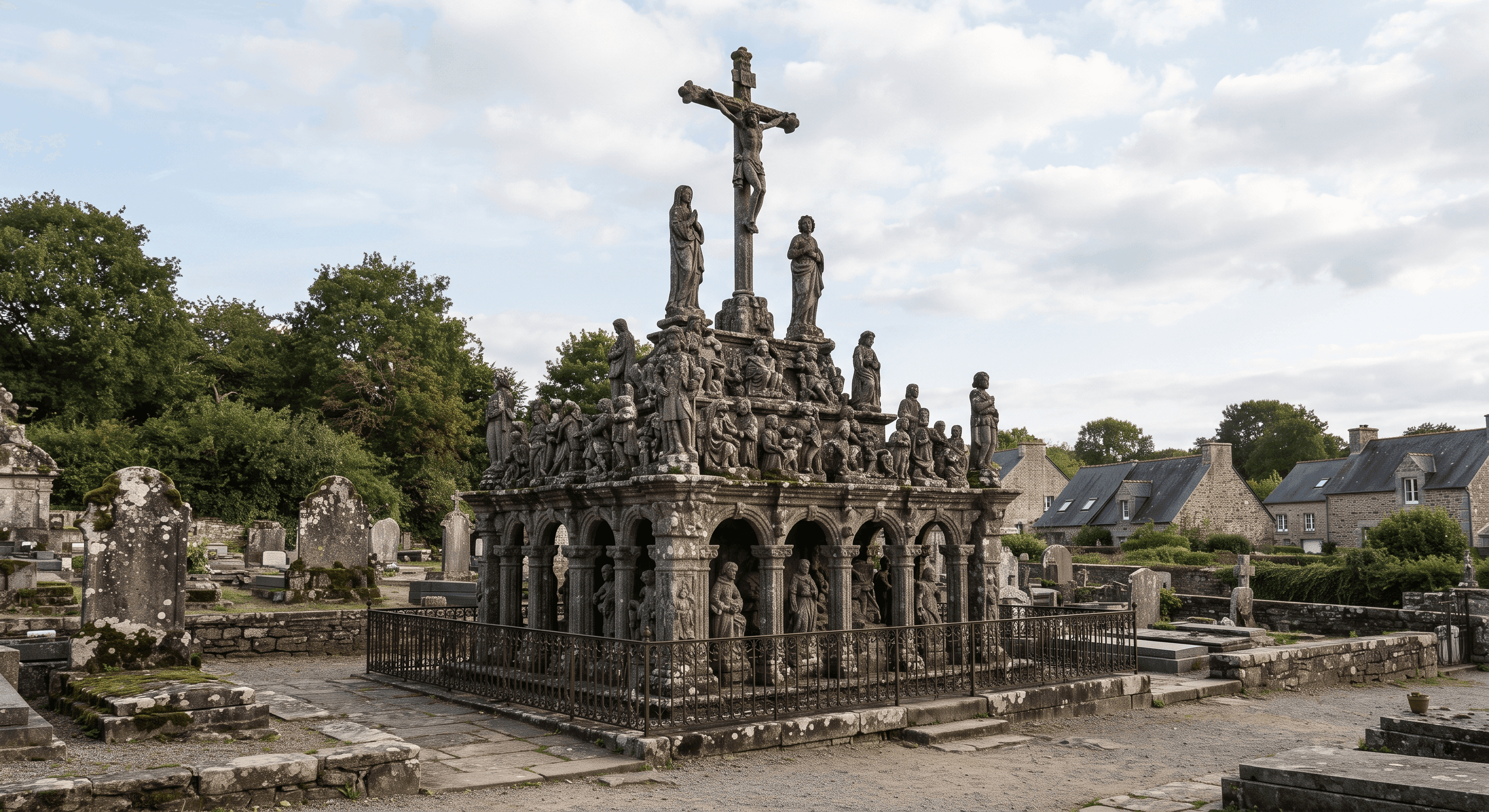 Le Calvaire de Plougastel-Daoulas