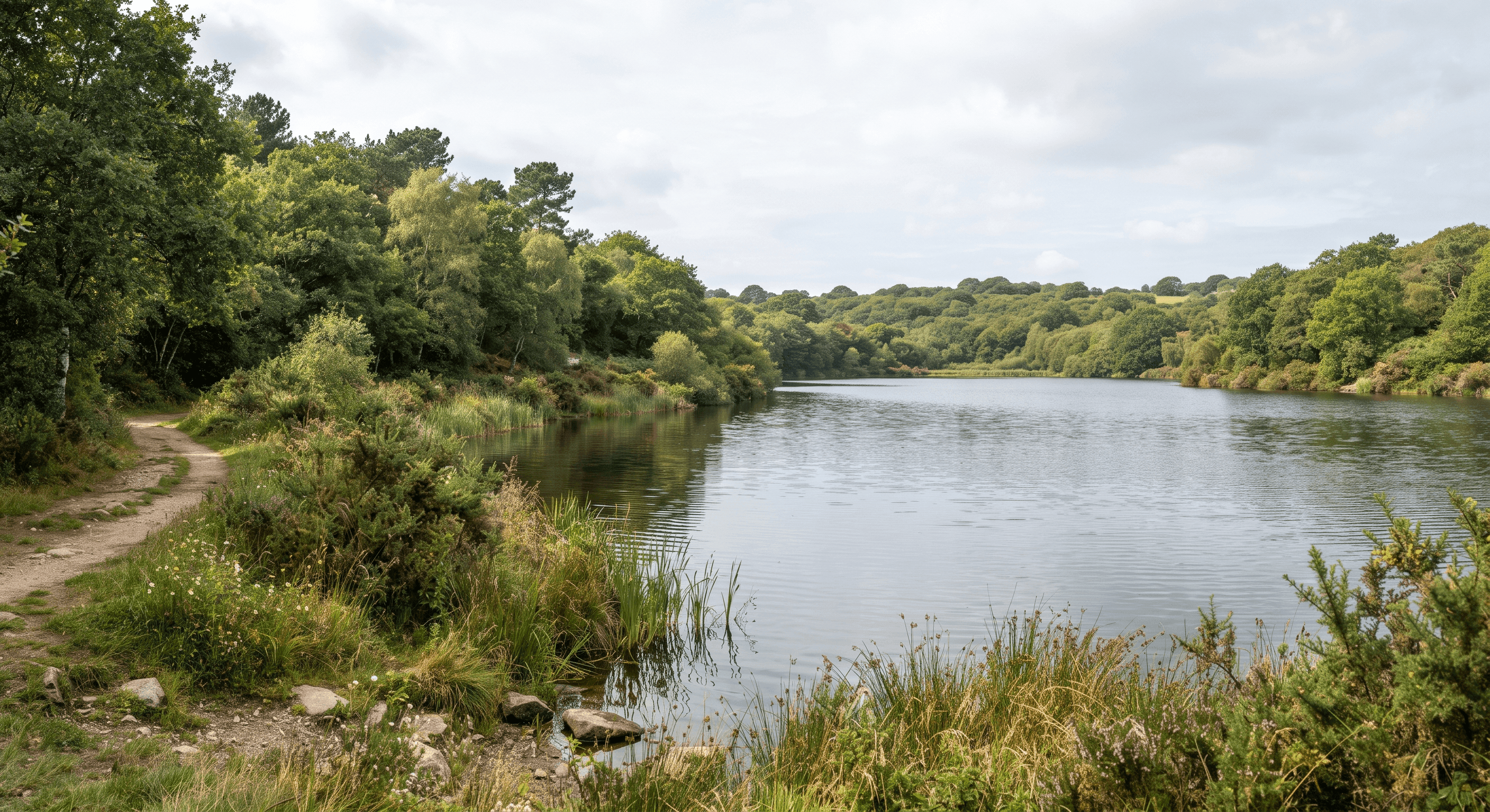 Le lac de Poulinoc
