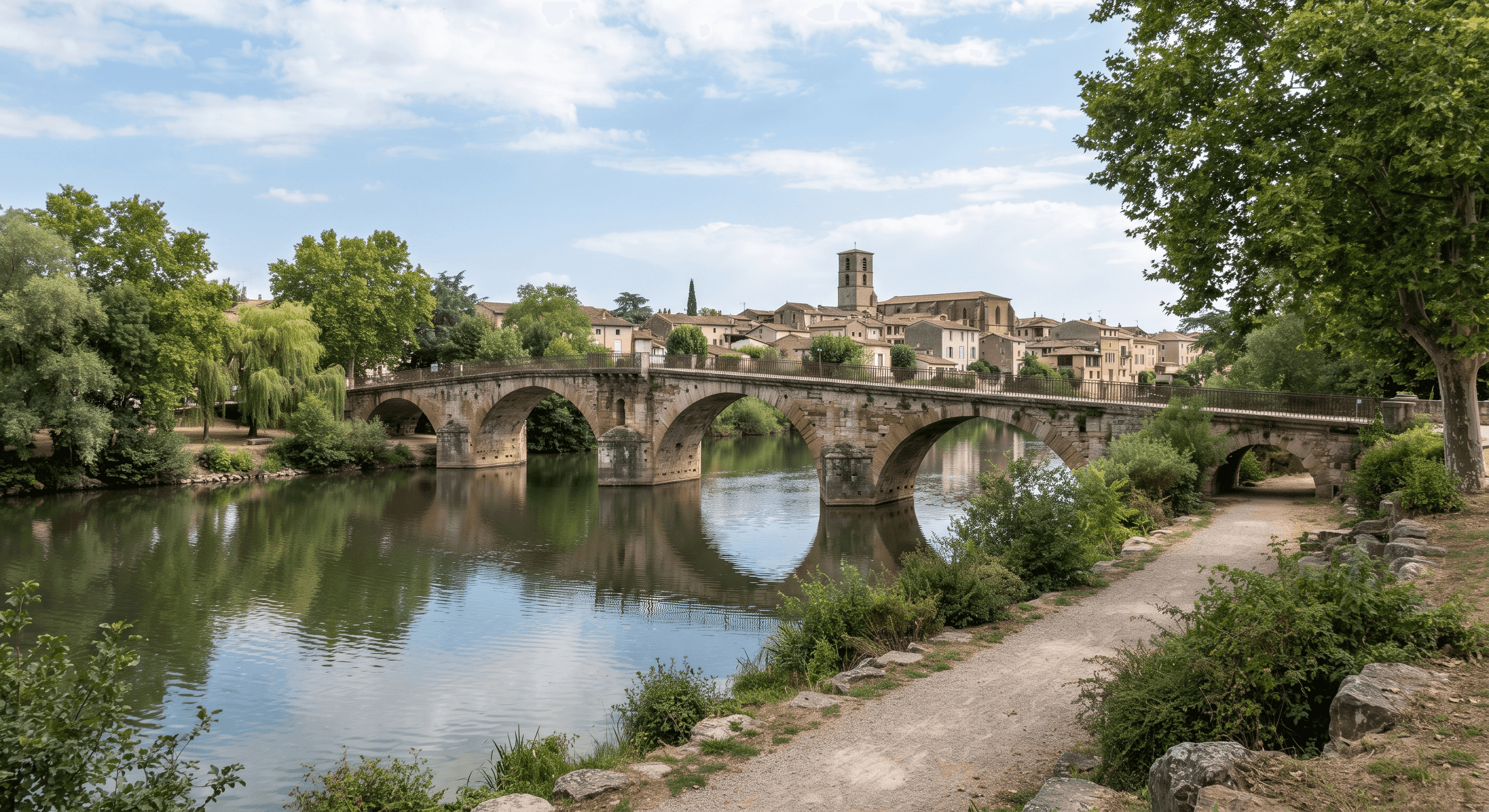 Bords de Garonne à Cazères