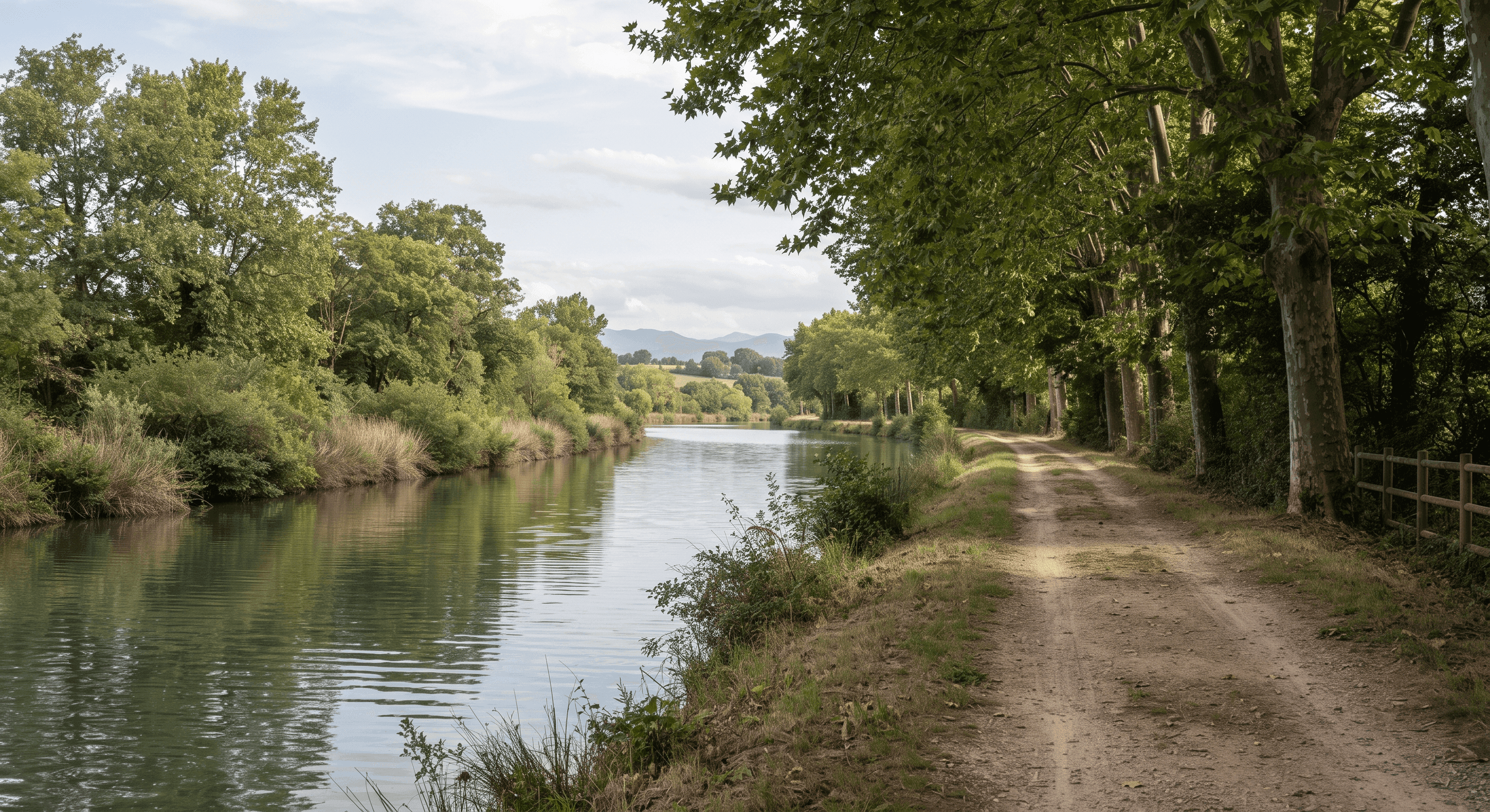 Canal de Saint-Martory à Seysses