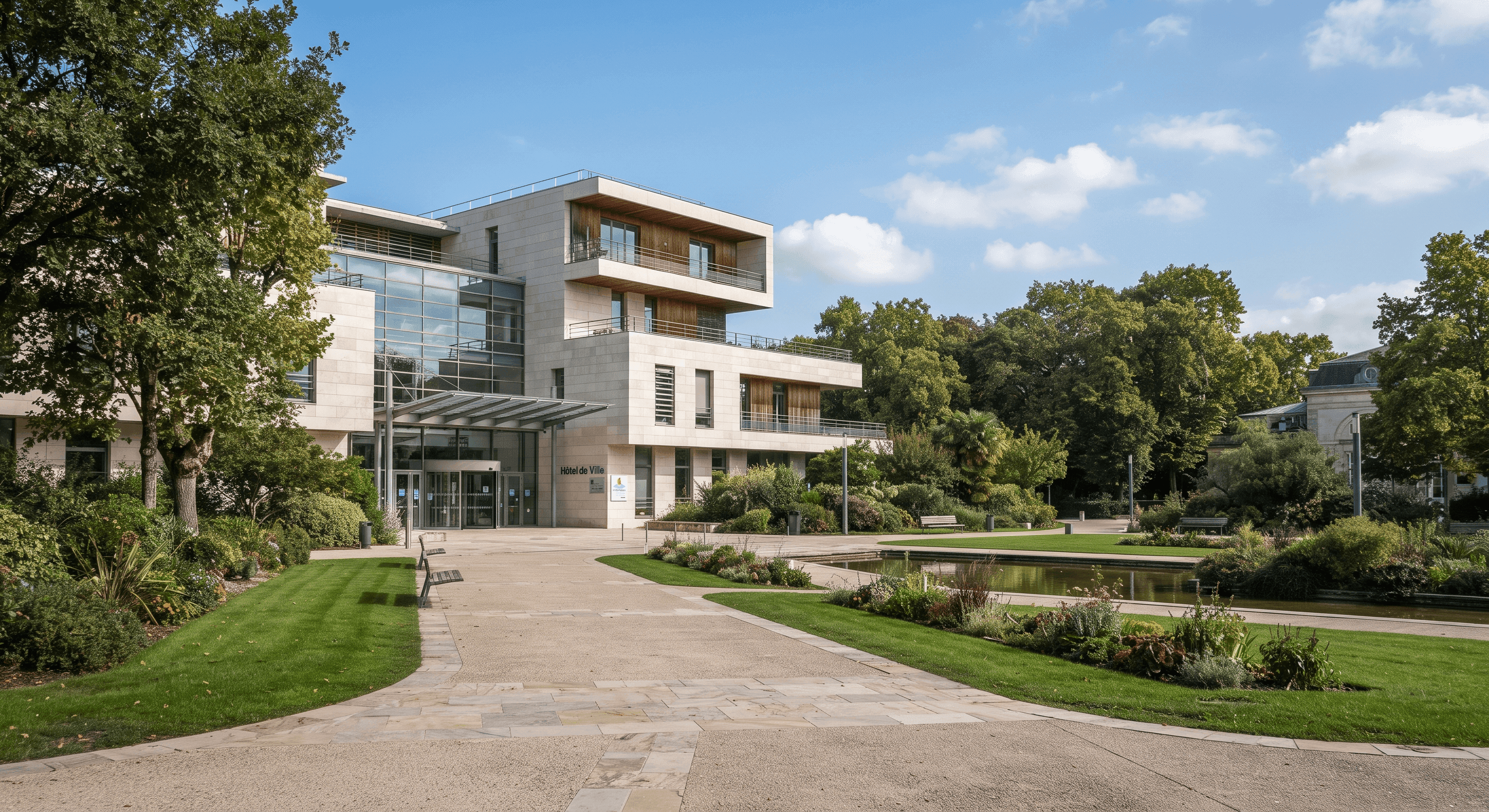L'Hôtel de Ville de Mérignac