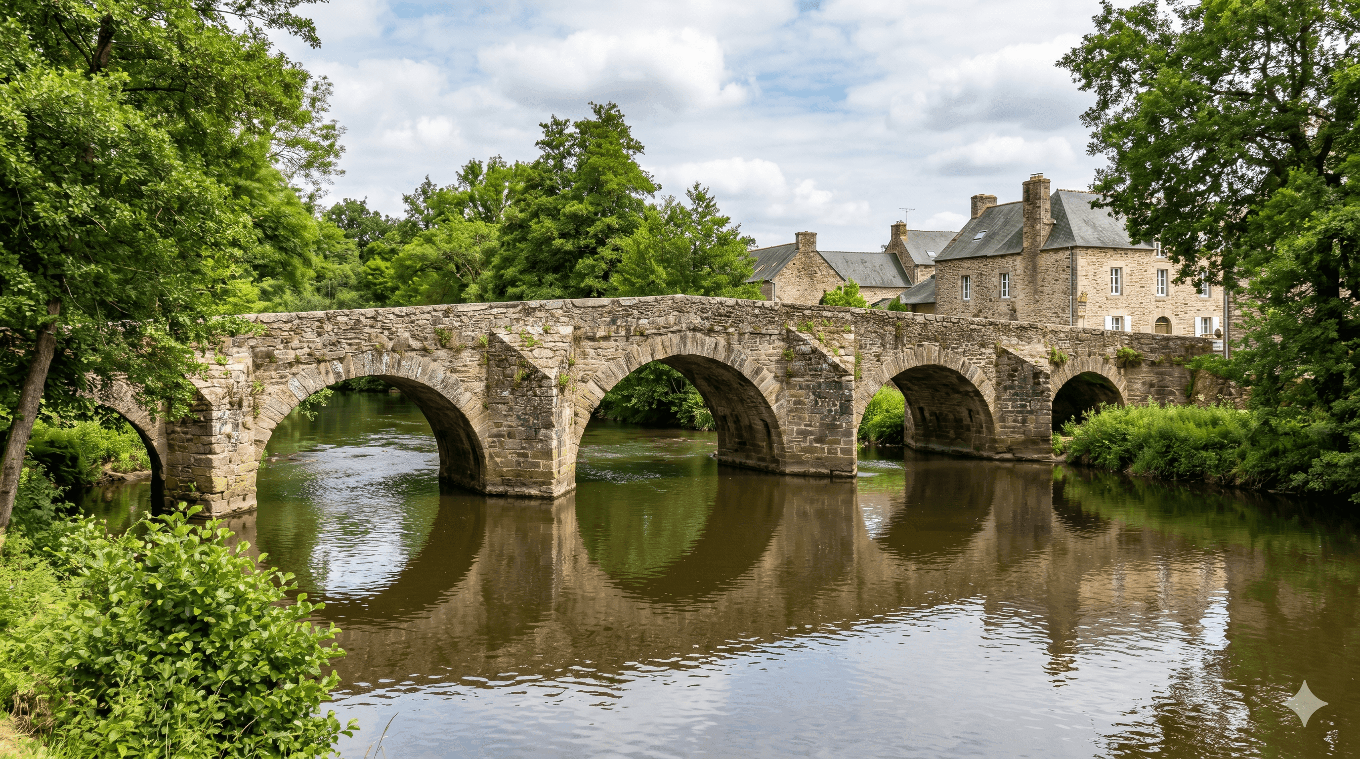 Pont de pierre Acigné