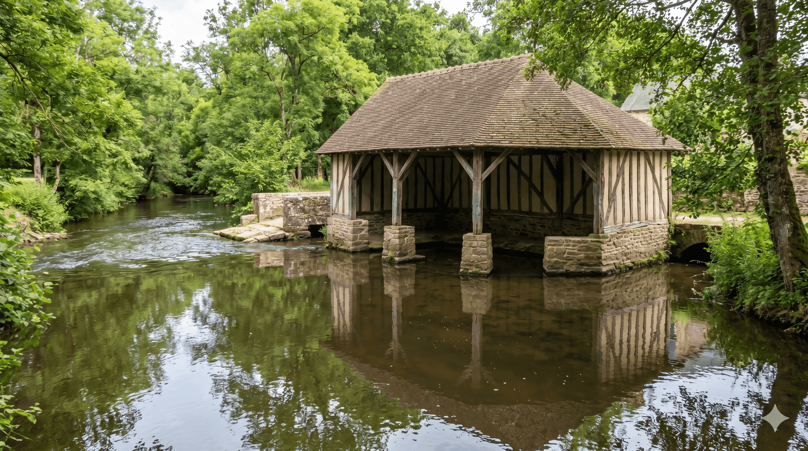 Lavoir du Gué à Bédée