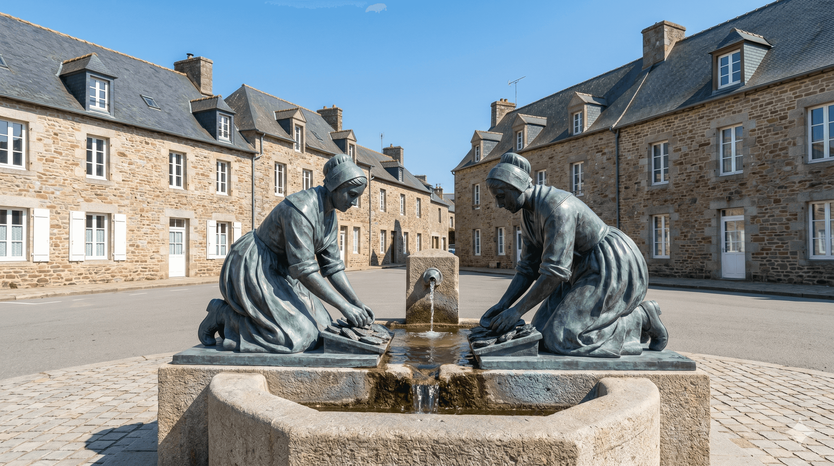 Statue des laveuses d'huîtres