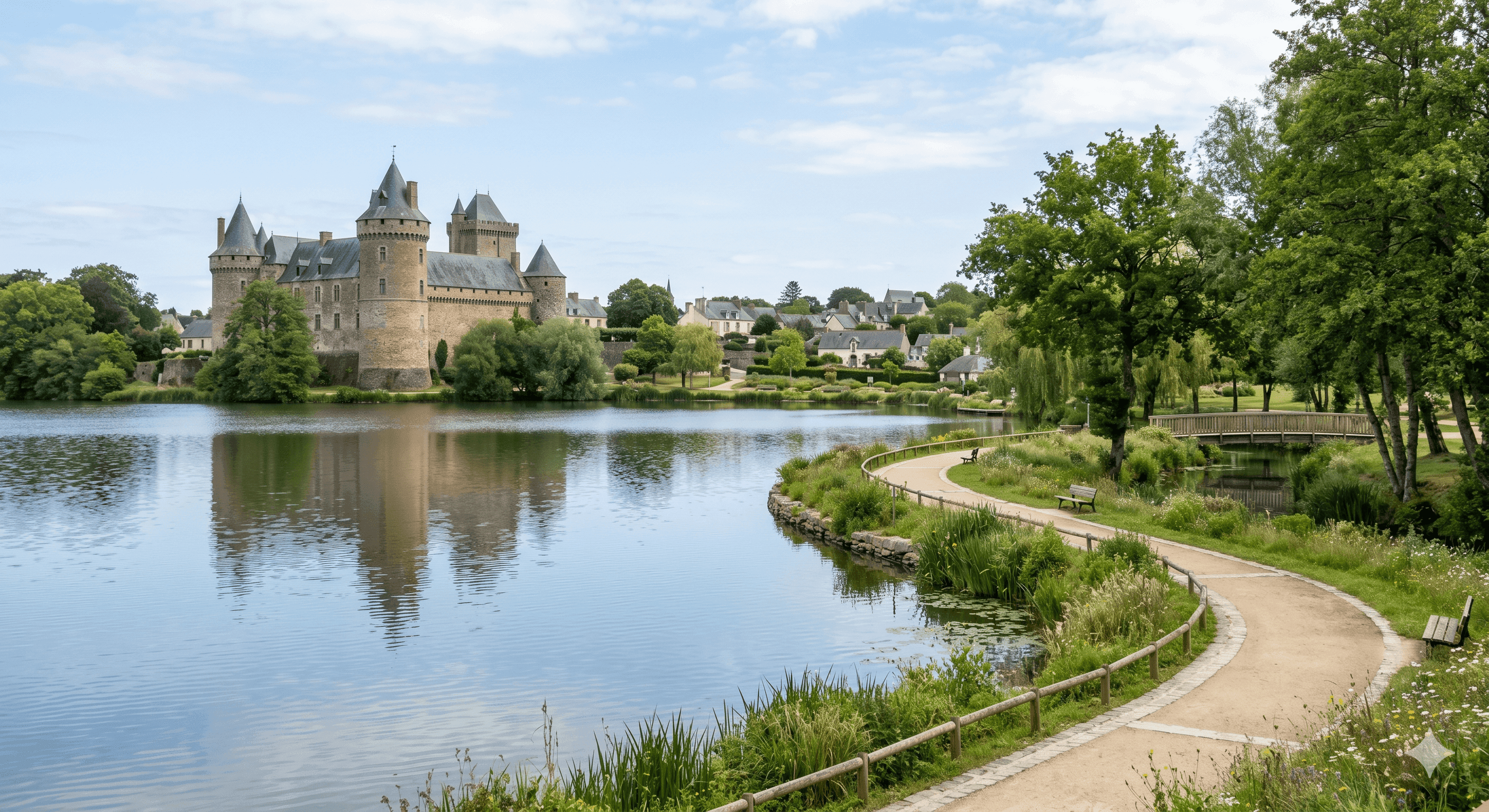 L'étang de Châteaugiron