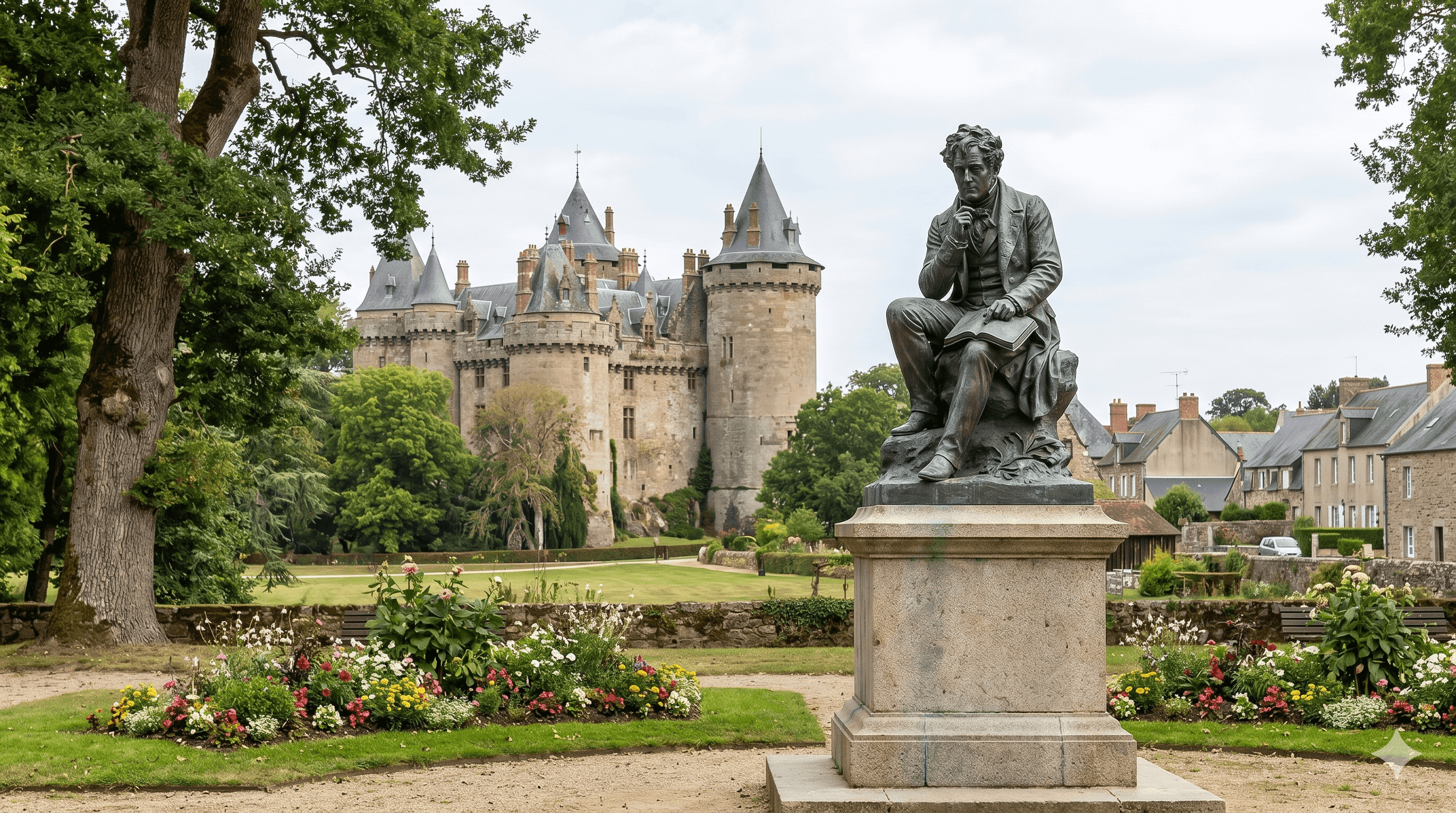 Statue de Chateaubriand