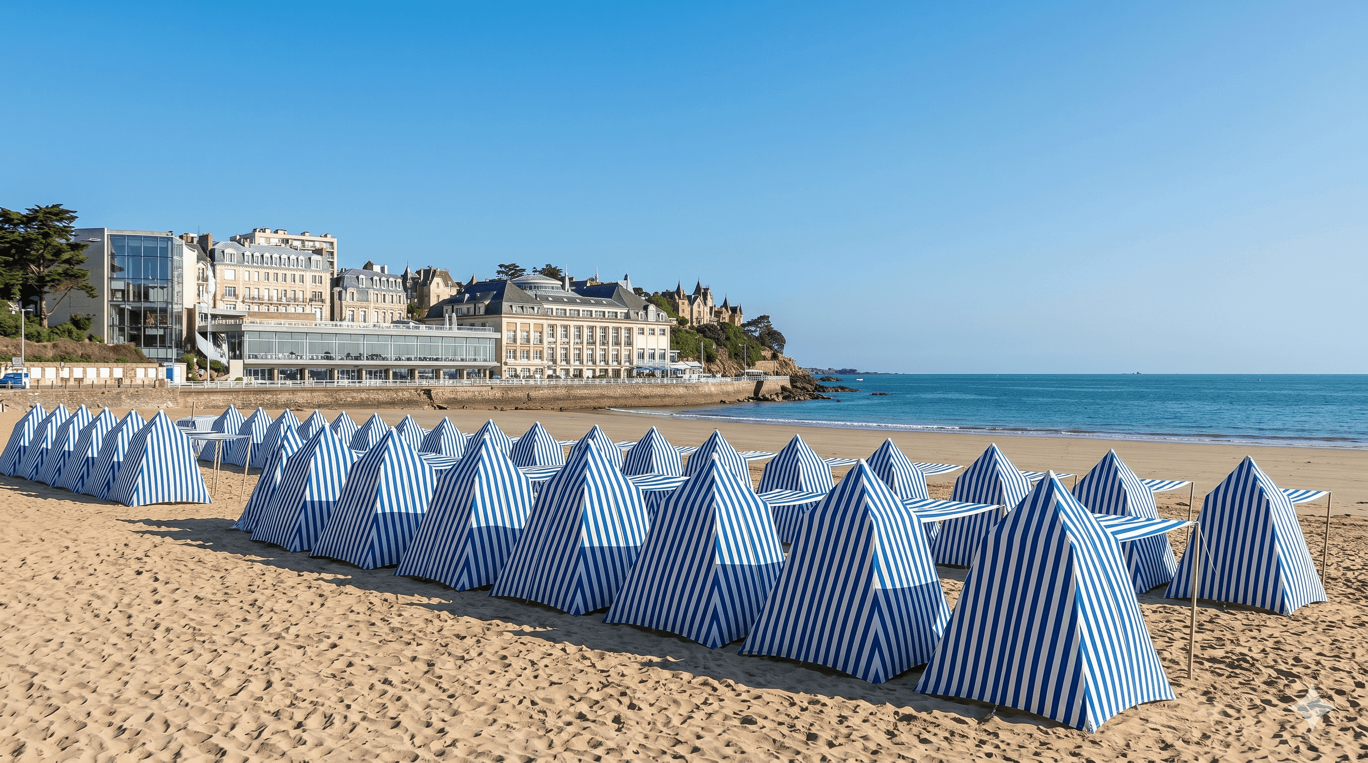 Plage de l'Écluse à Dinard