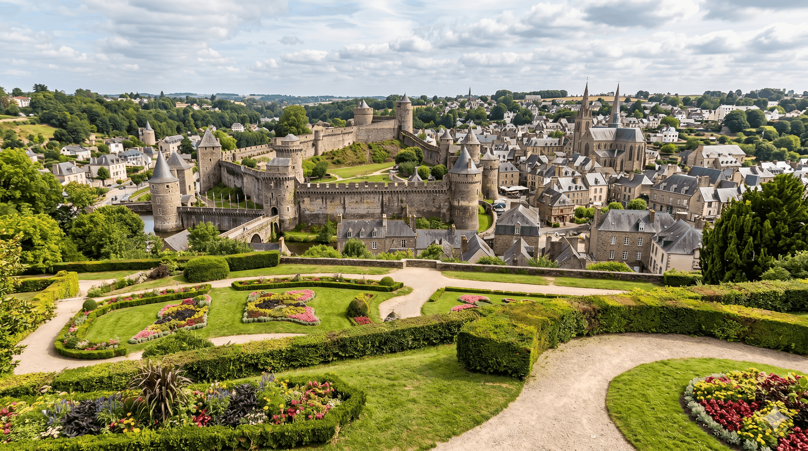 Jardin public de Fougères