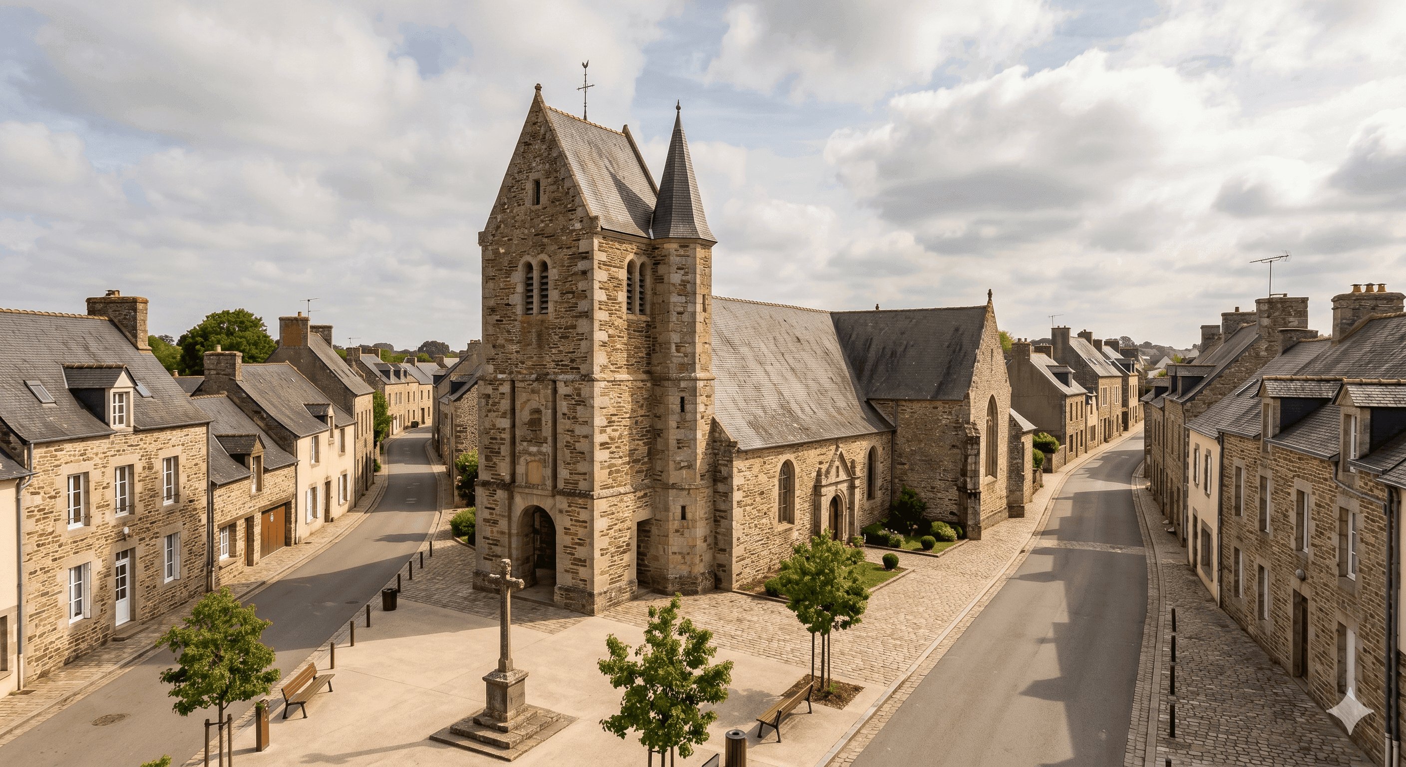 Église Sainte-Justine de Gévezé