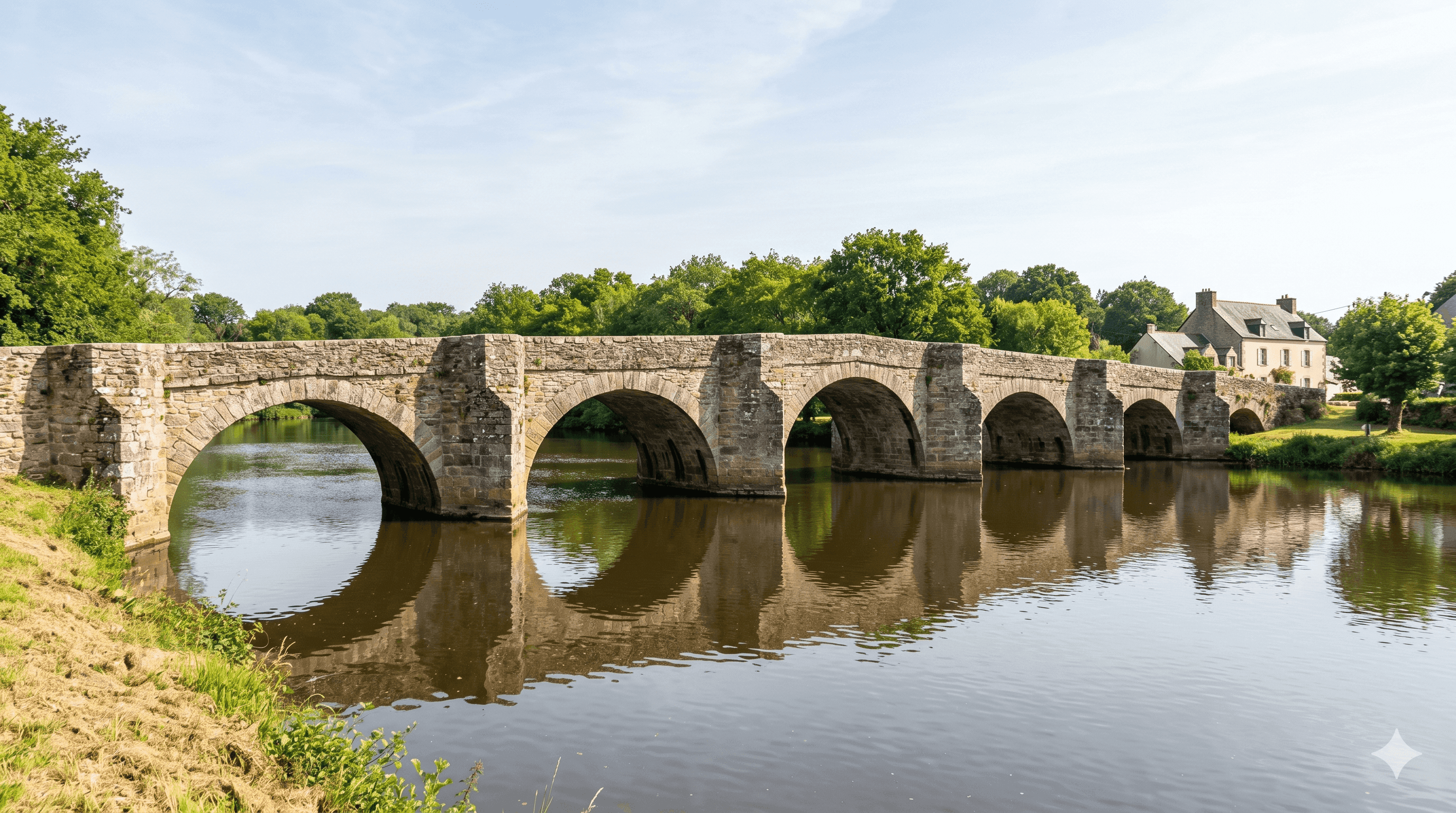 Pont de Réan à Goven