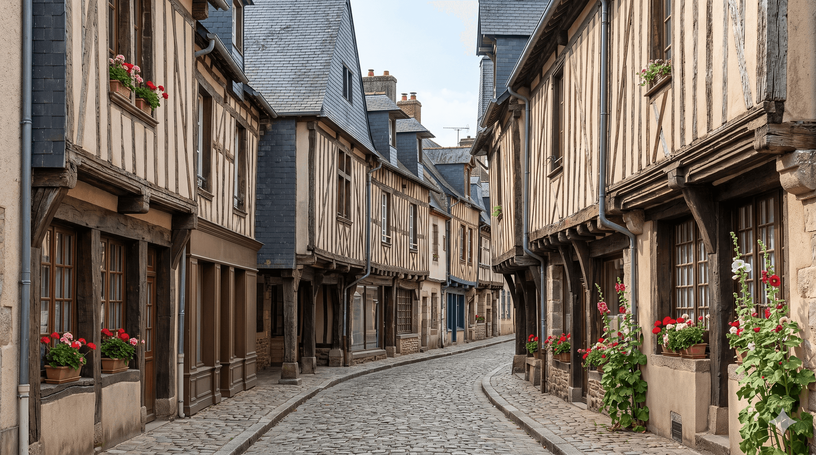 Maisons à pans de bois de La Guerche-de-Bretagne
