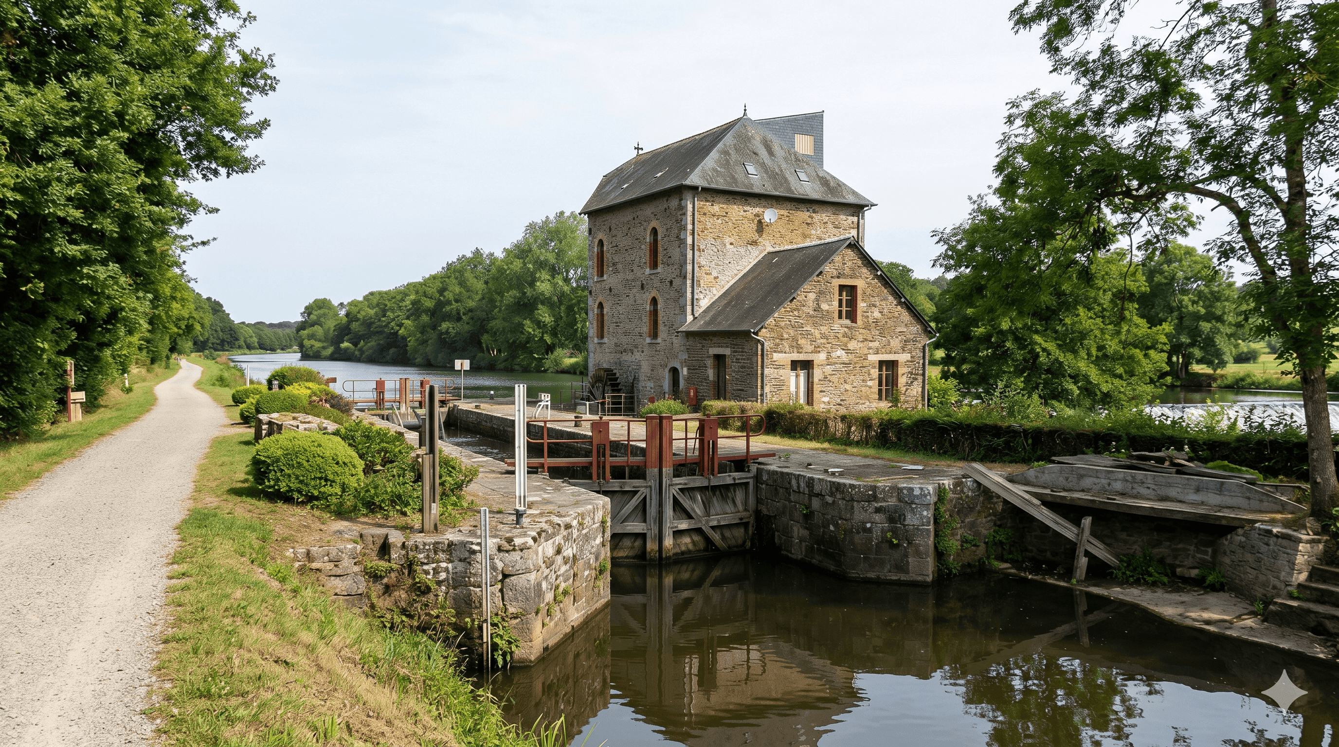 L'écluse de la Bouëxière
