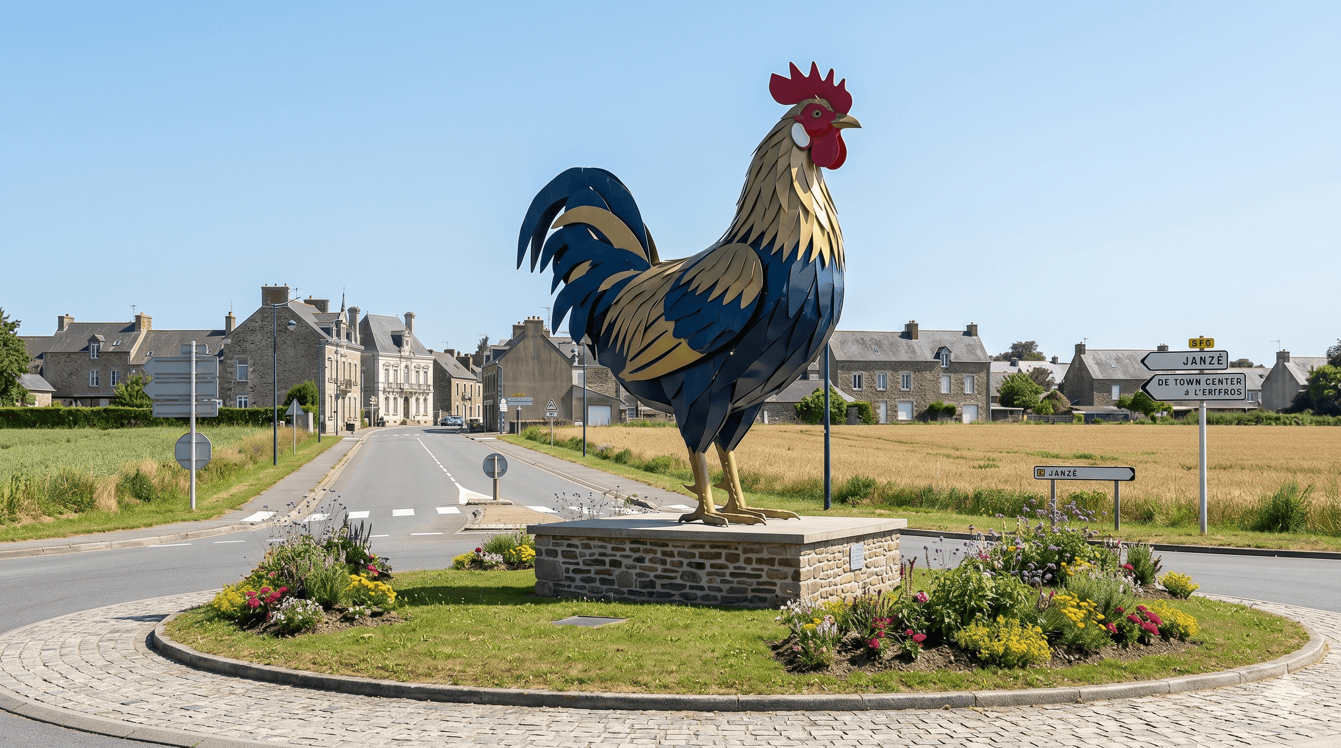 Monument du Poulet de Janzé