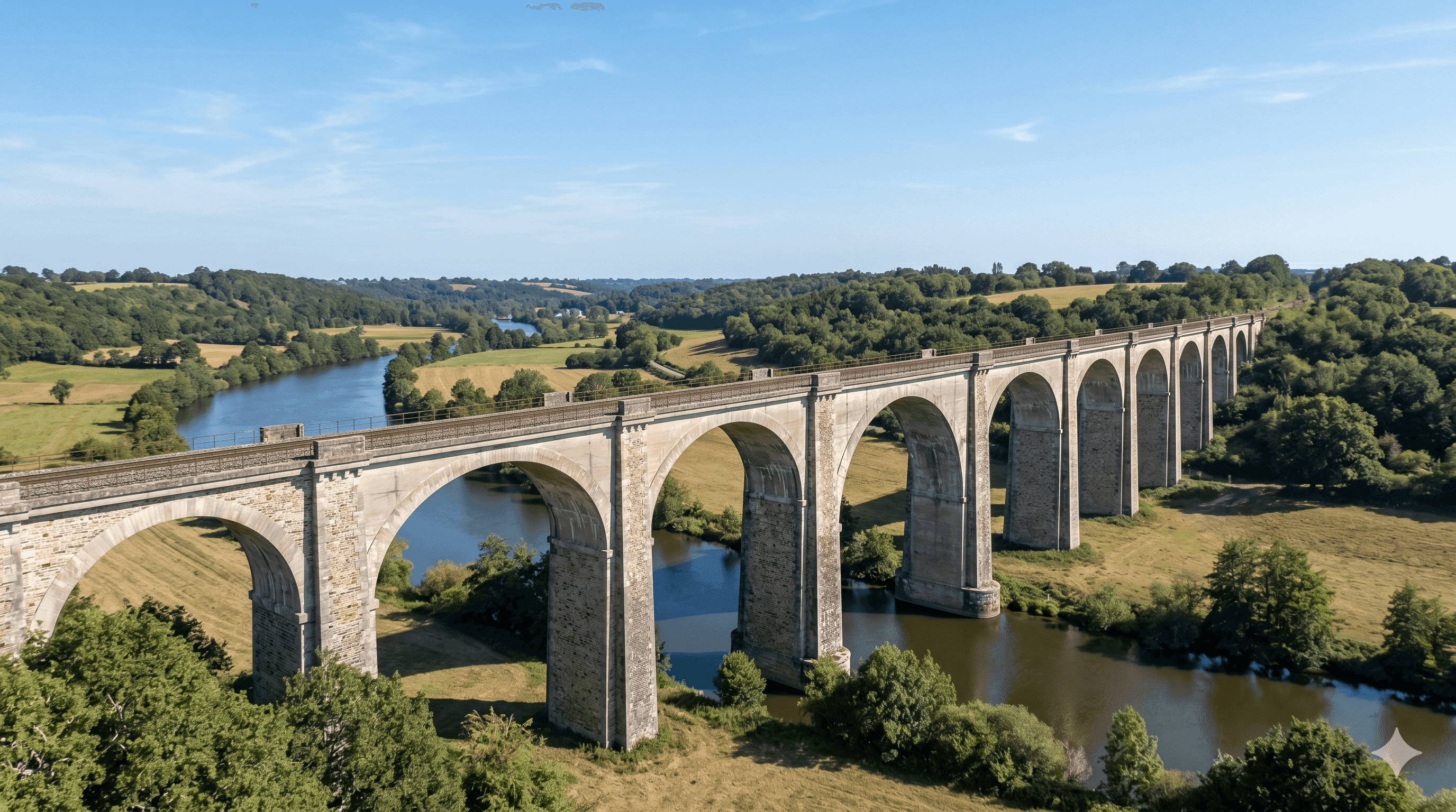 Viaduc de Cahérault à Laillé