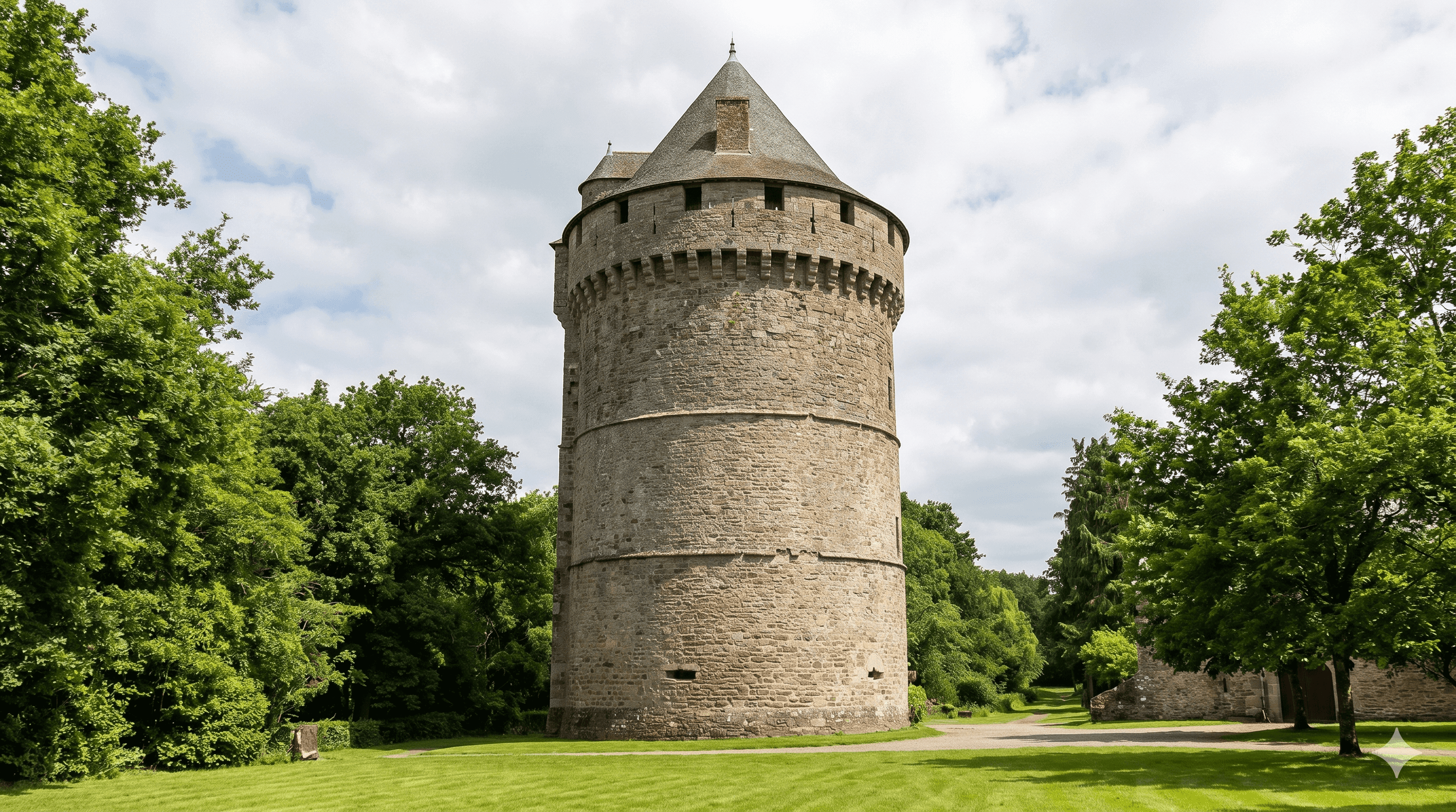 Le Donjon de Montauban-de-Bretagne