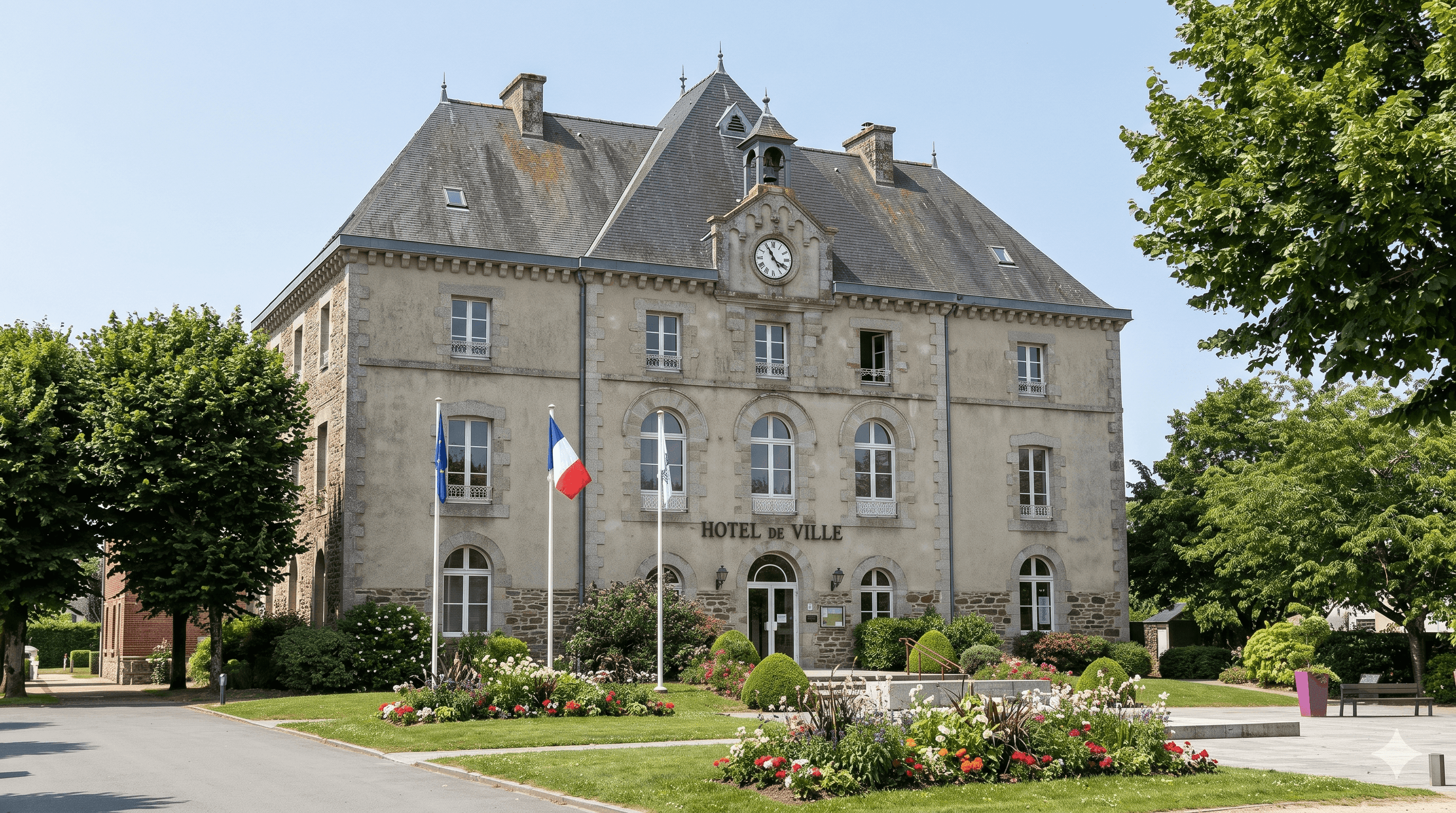 Hôtel de ville de Montauban-de-Bretagne