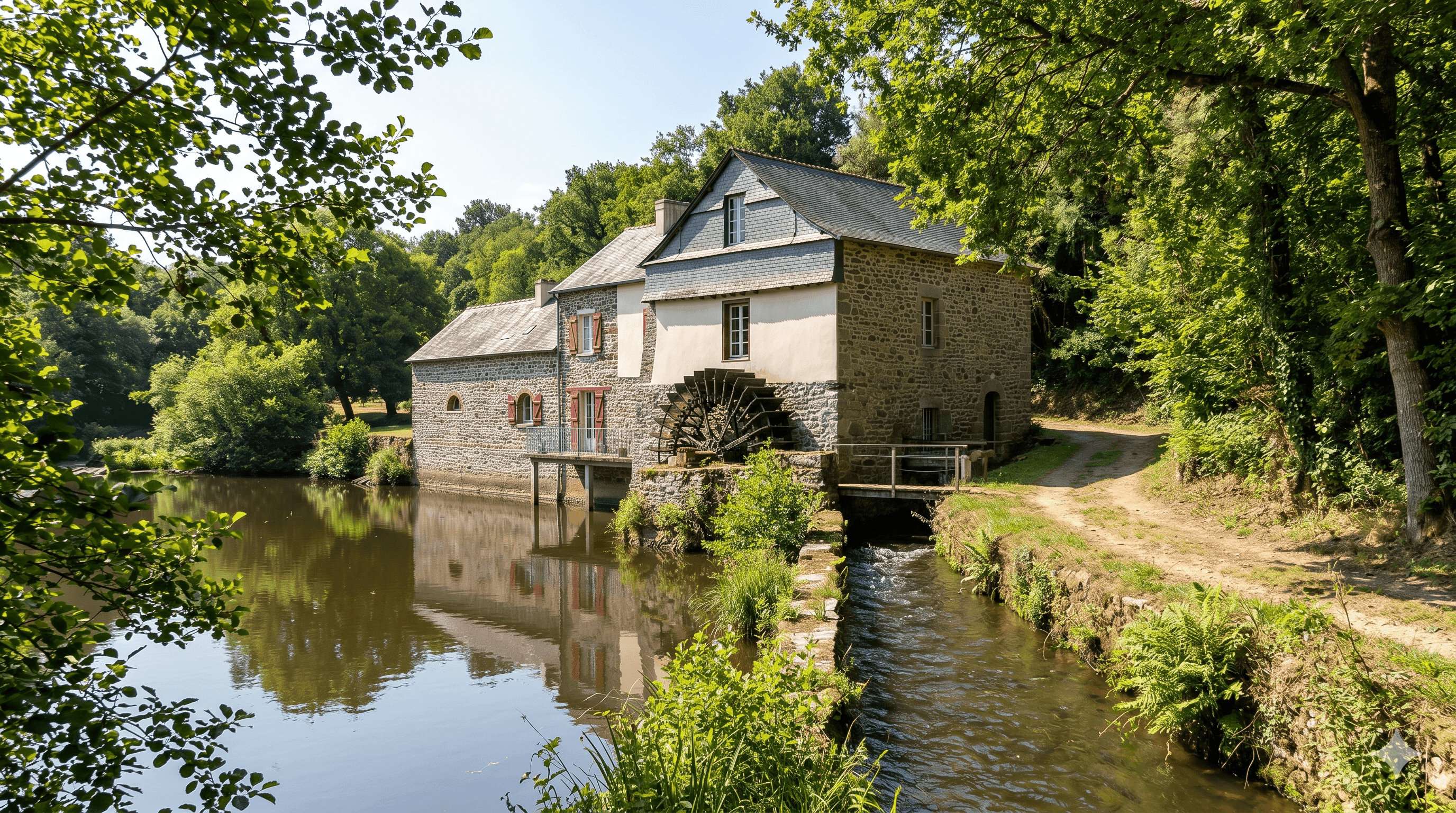 Moulin de Tertron à Nouvoitou