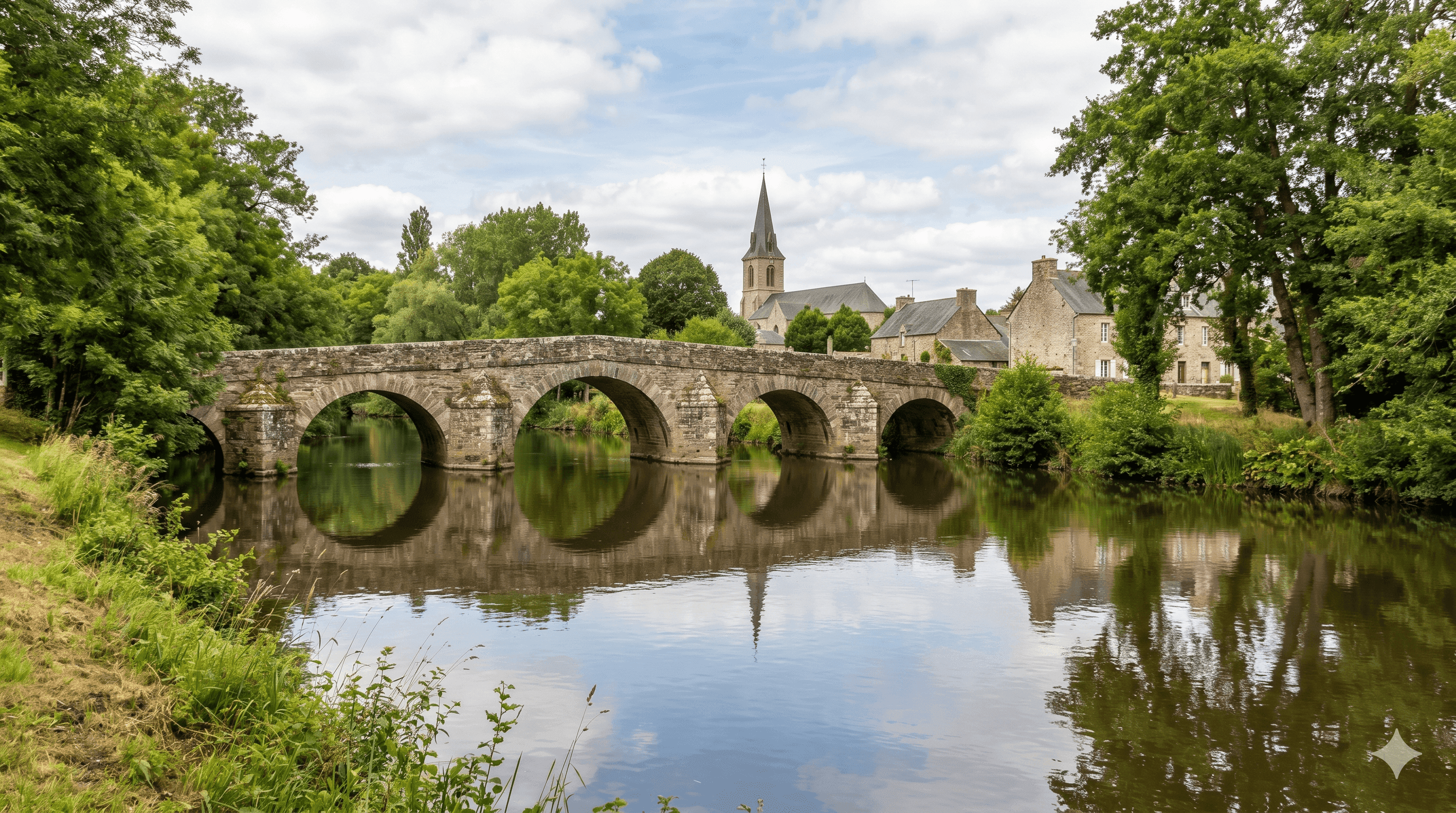 Pont sur la Seiche