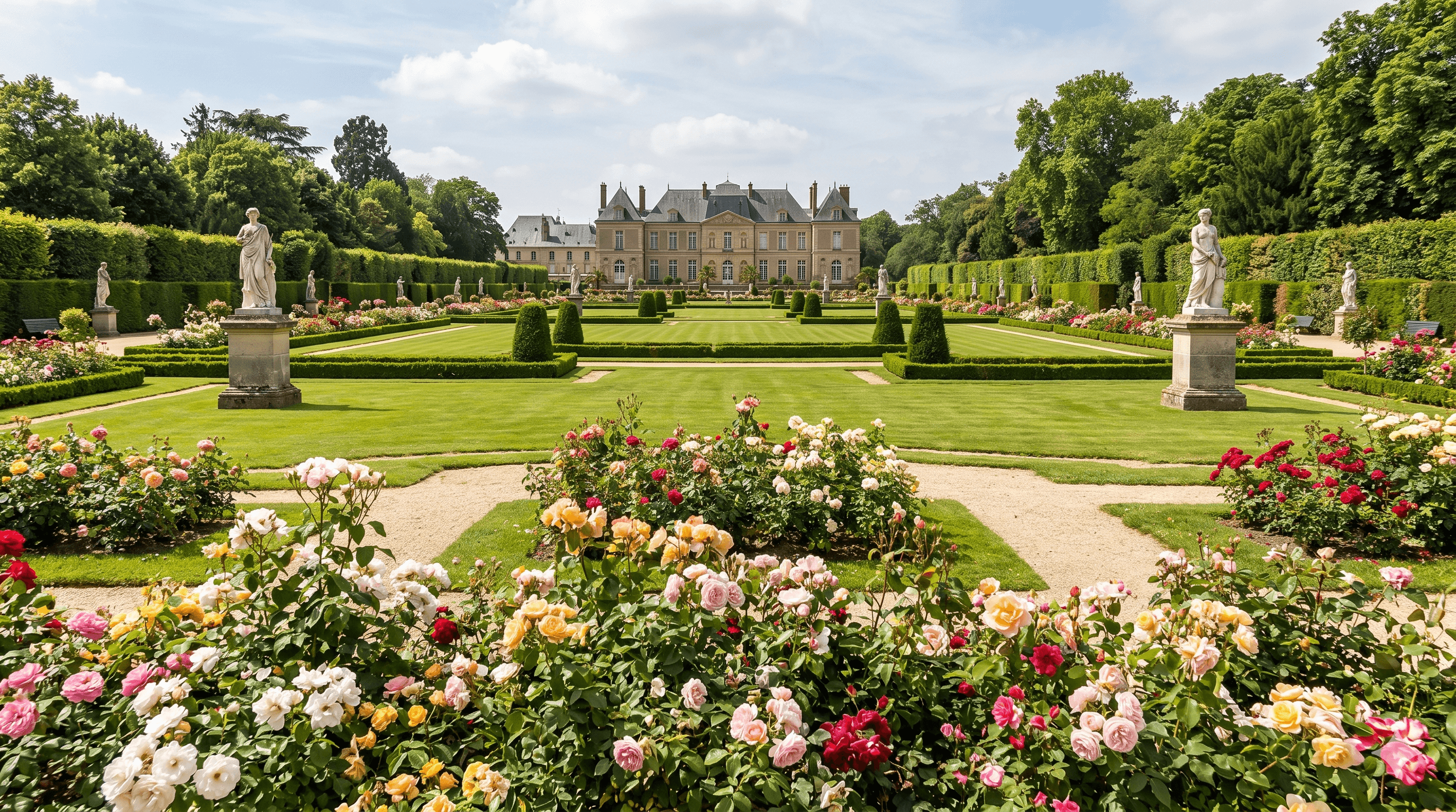 Le Parc du Thabor à Rennes
