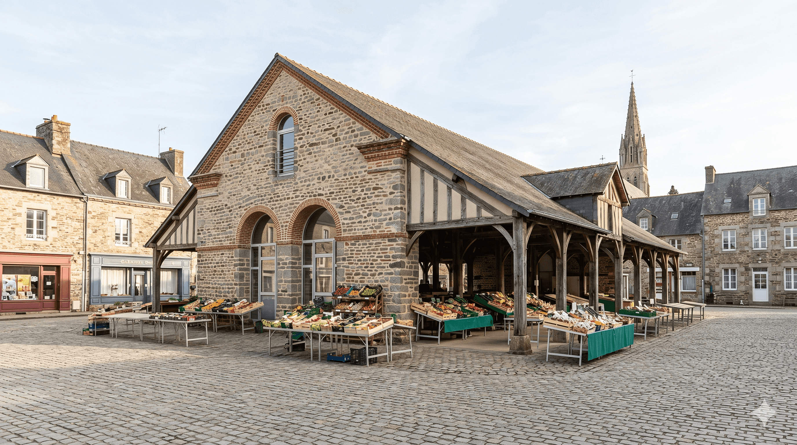Les Halles de Saint-Aubin
