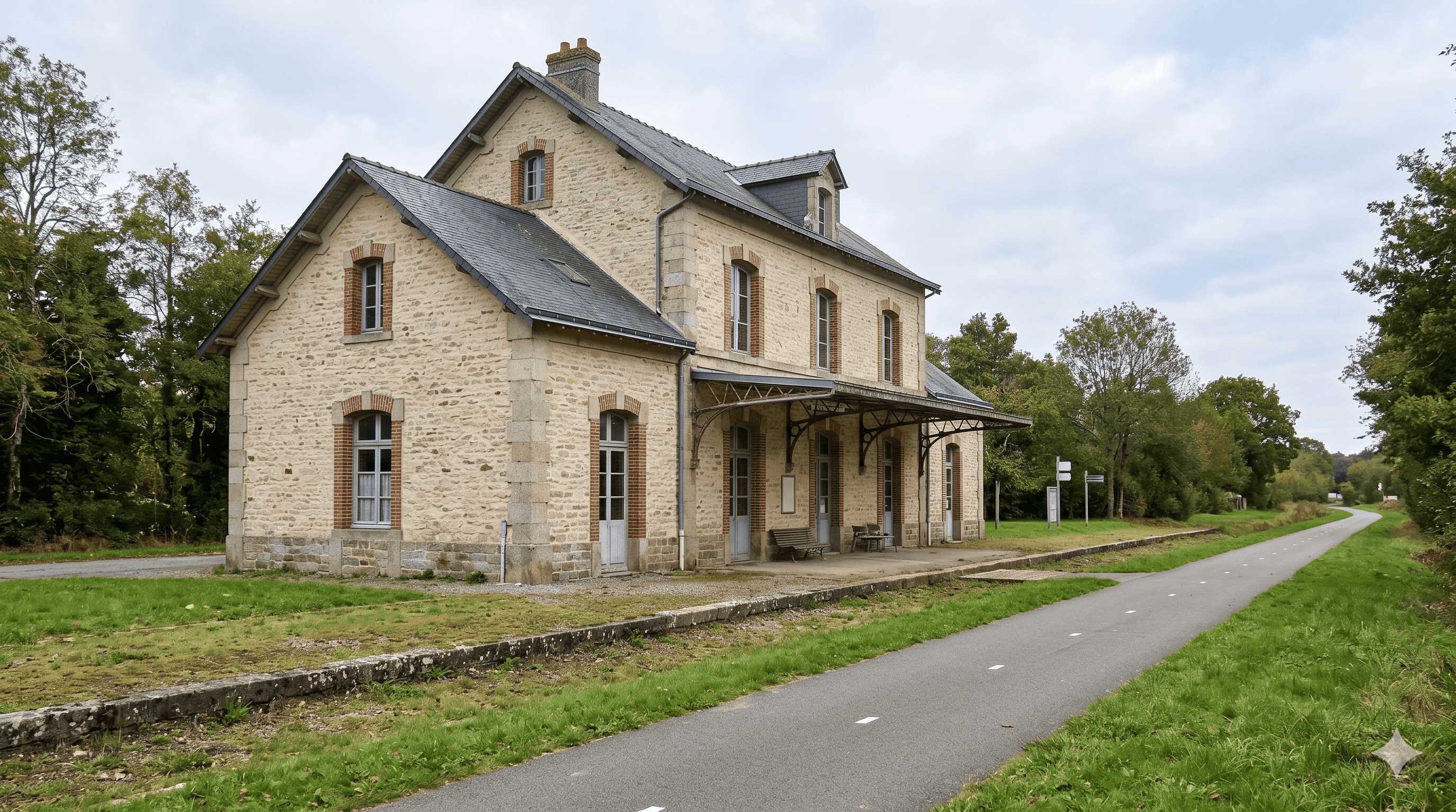 Ancienne gare de Saint-Méen