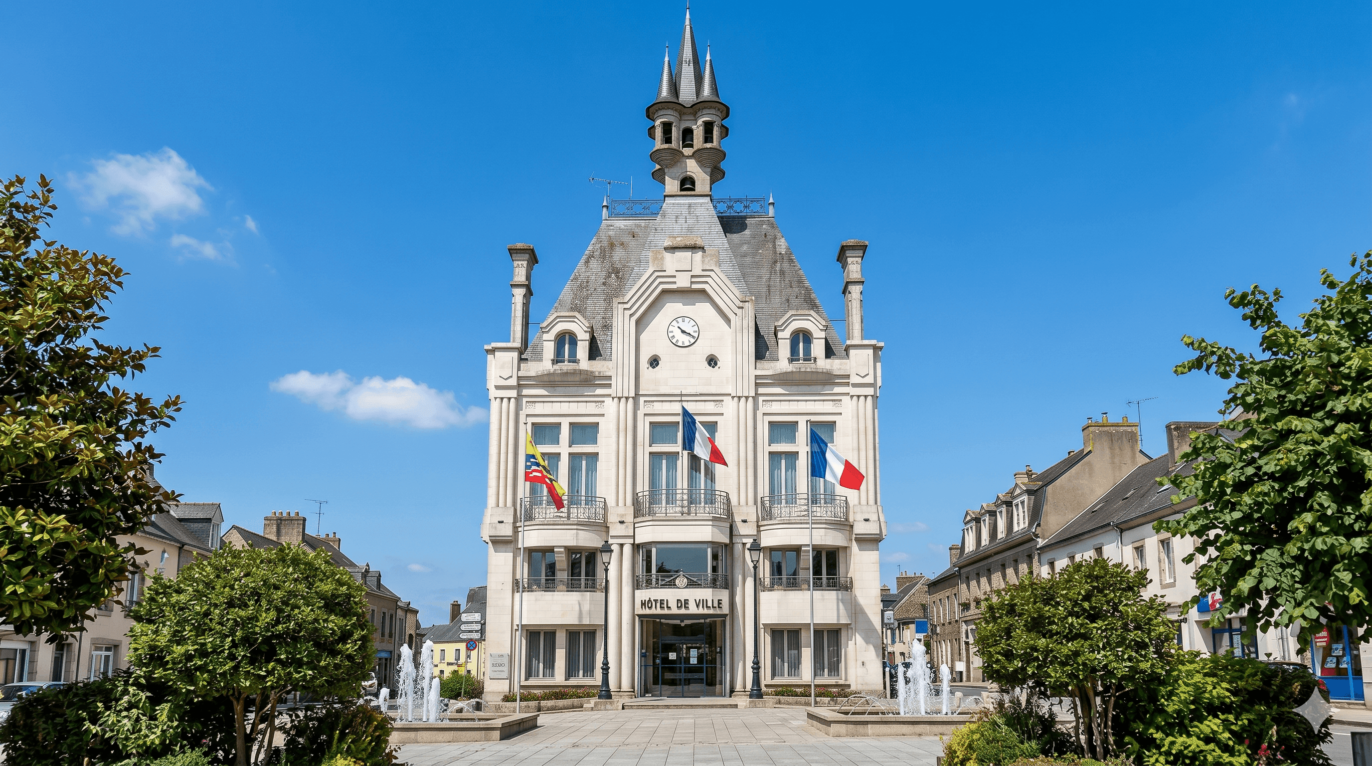 Mairie de Saint-Méen-le-Grand