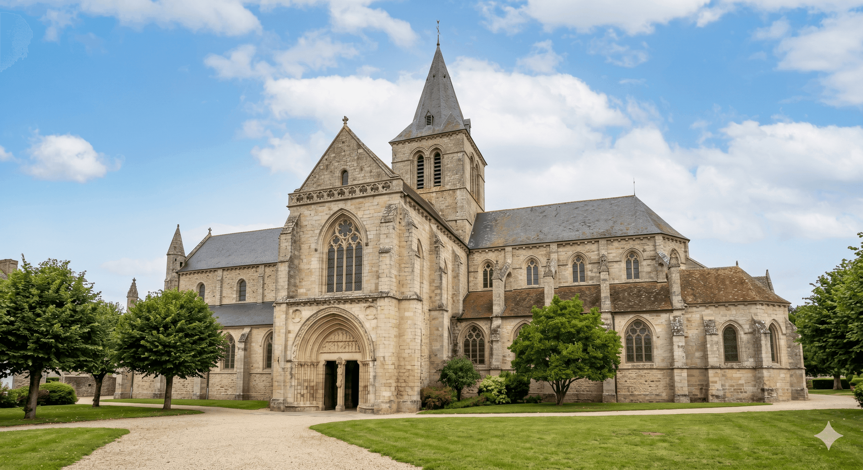 L'abbatiale de Saint-Méen-le-Grand