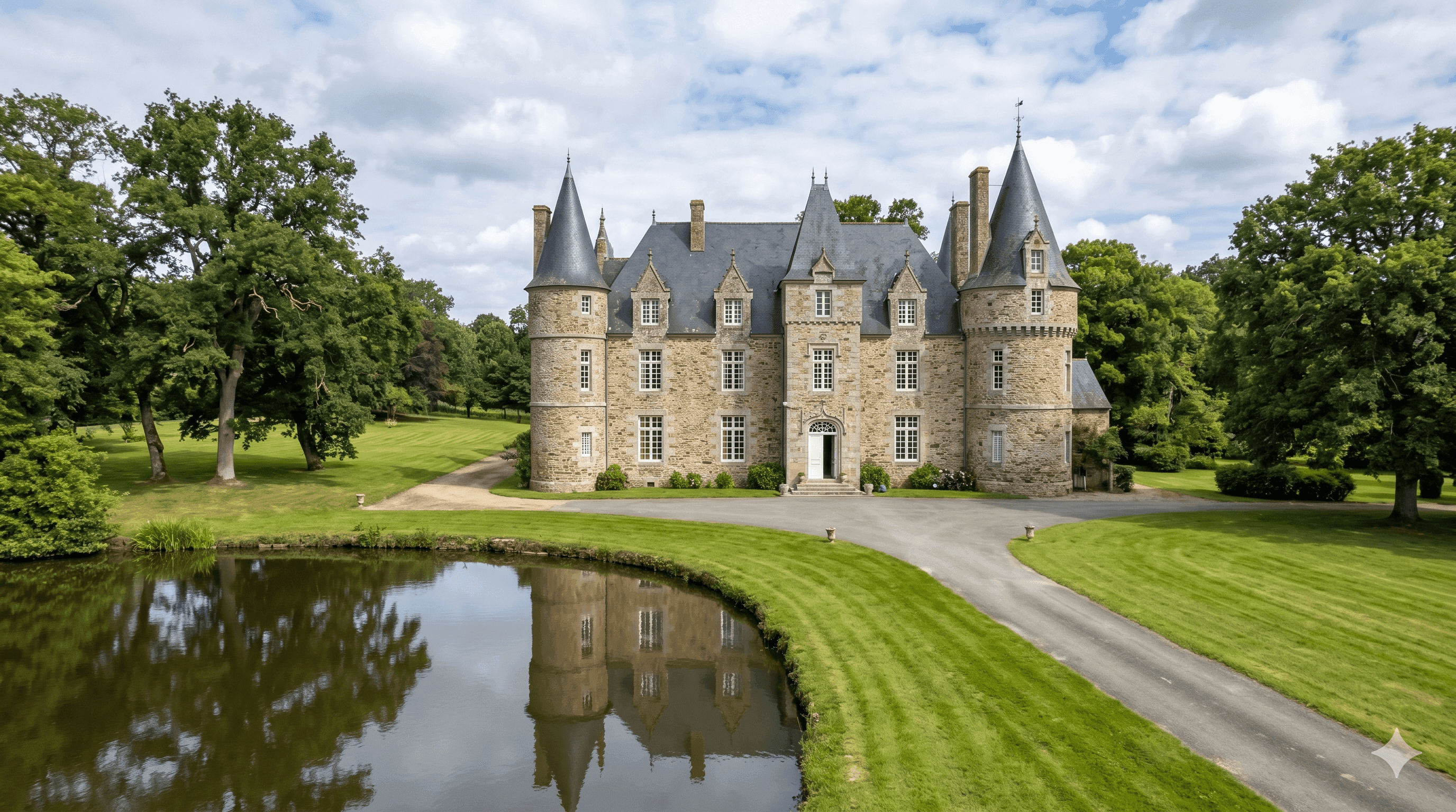 Chateau de la Chesnaye Mesnil-Roc'h