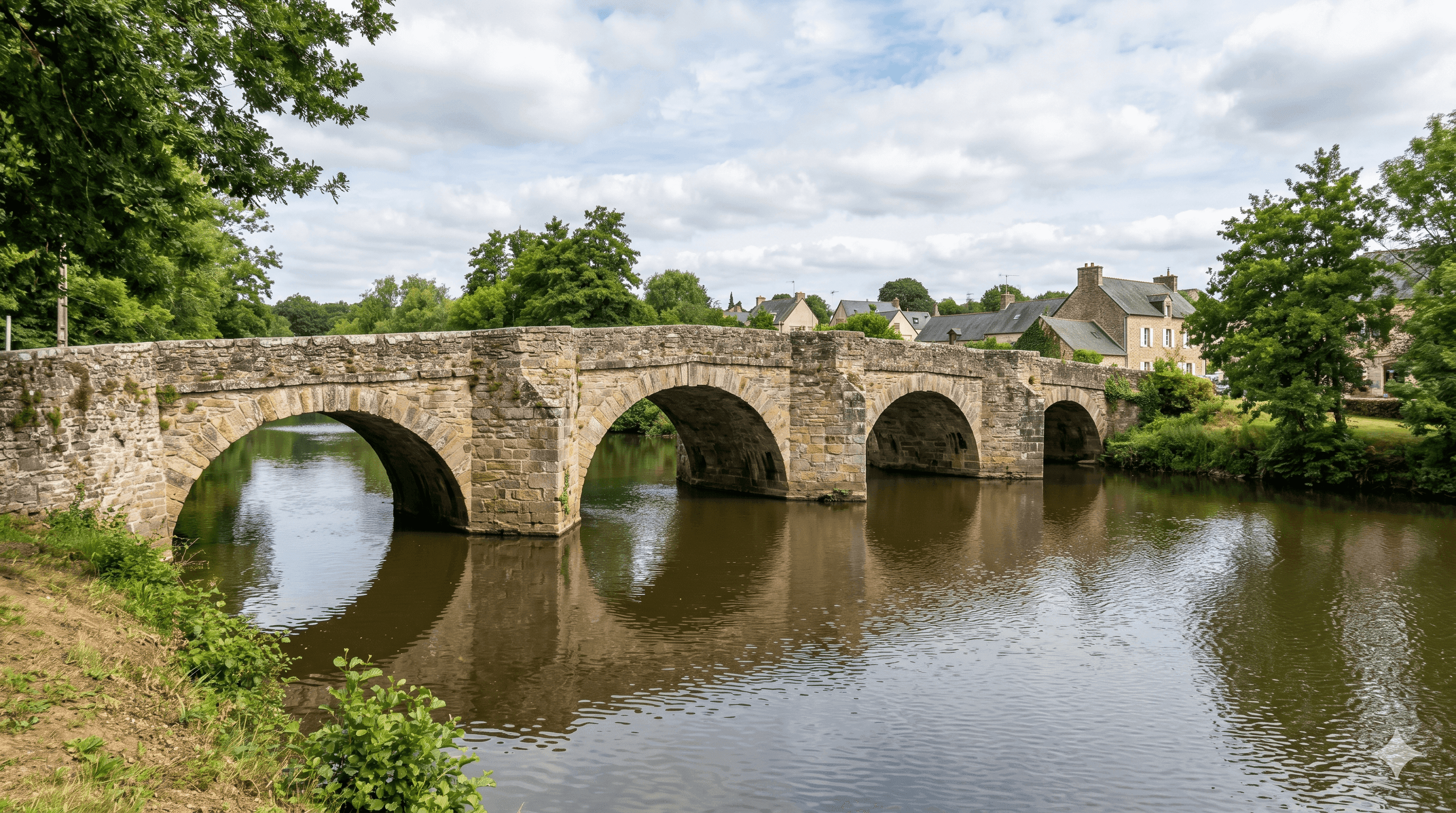 Pont sur la Vilaine à Servon